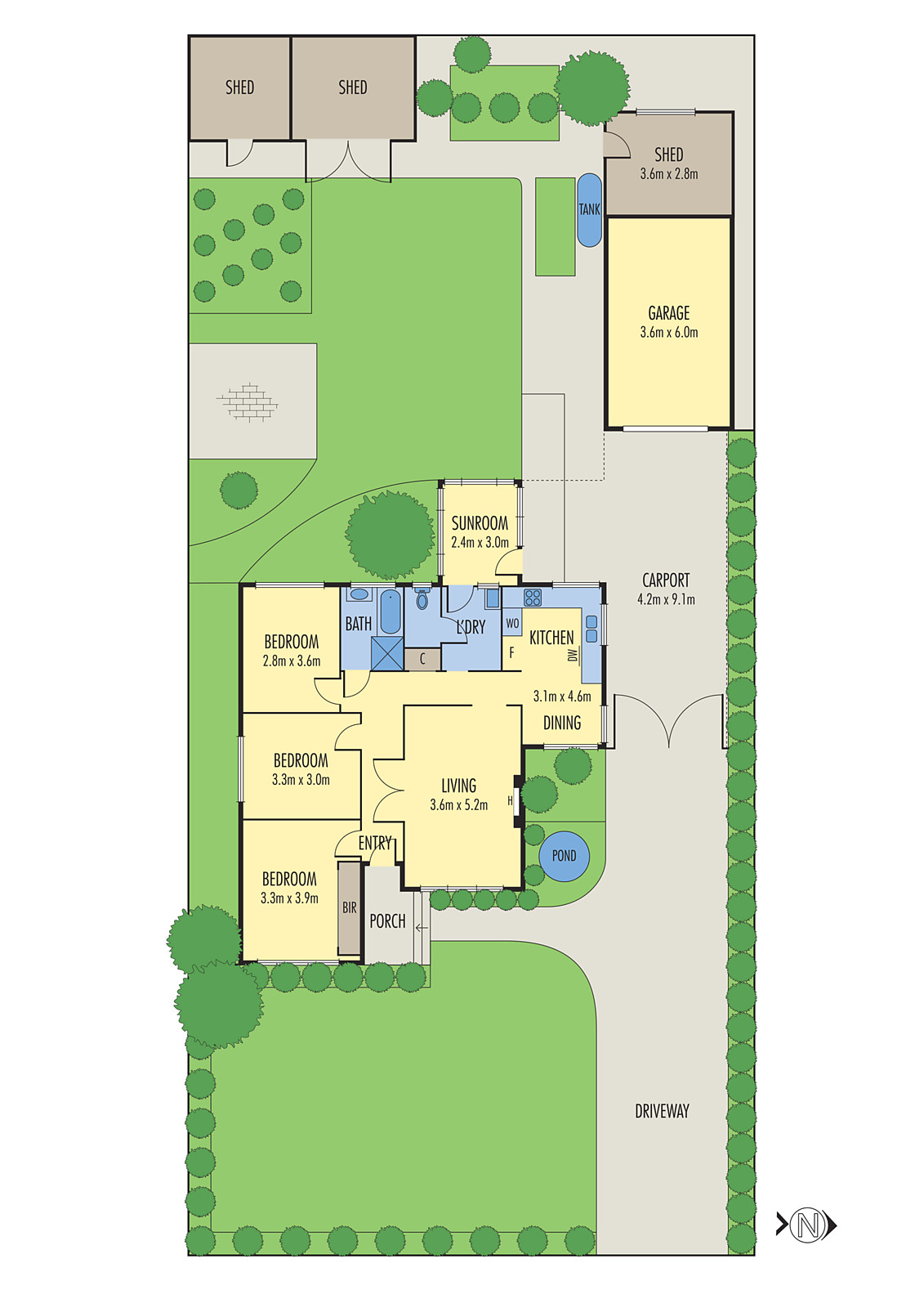 272 Wilsons Road, St Albans Park VIC 3219 - Floorplan
