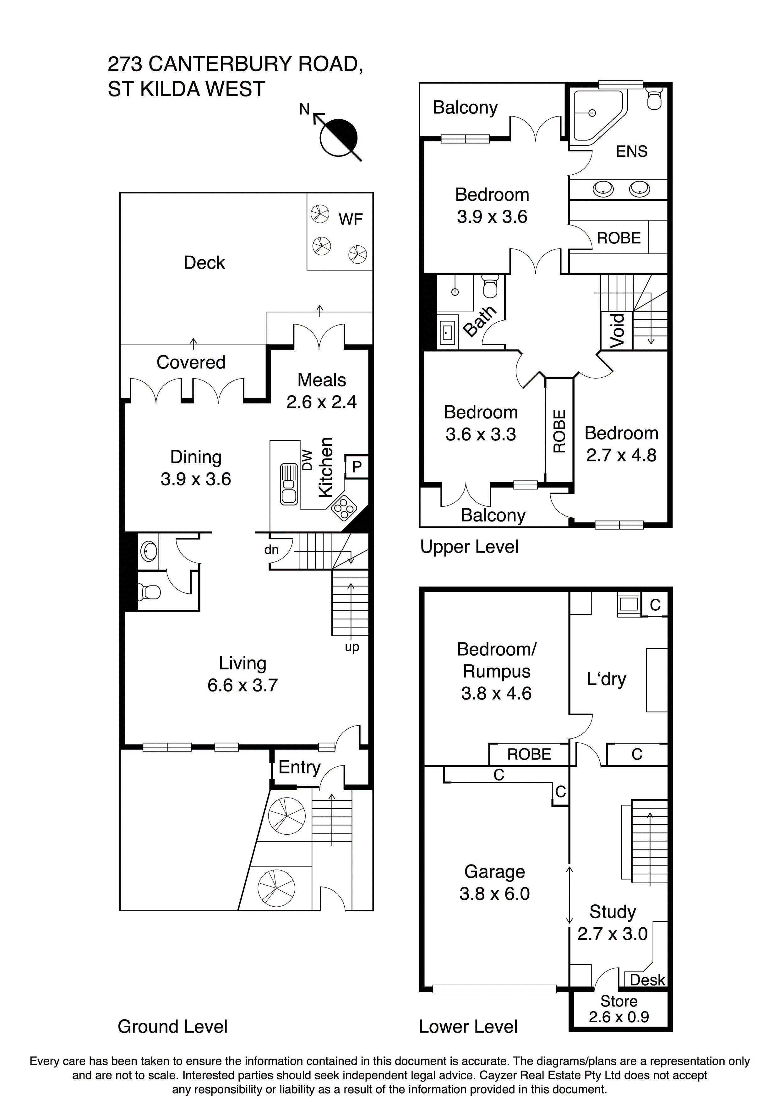 273 Canterbury Road, ST KILDA WEST VIC 3182 - Floorplan
