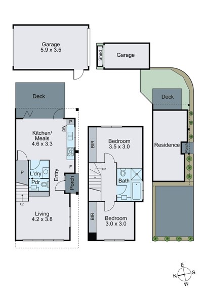 2/73A Power Avenue, CHADSTONE VIC 3148 - Floorplan