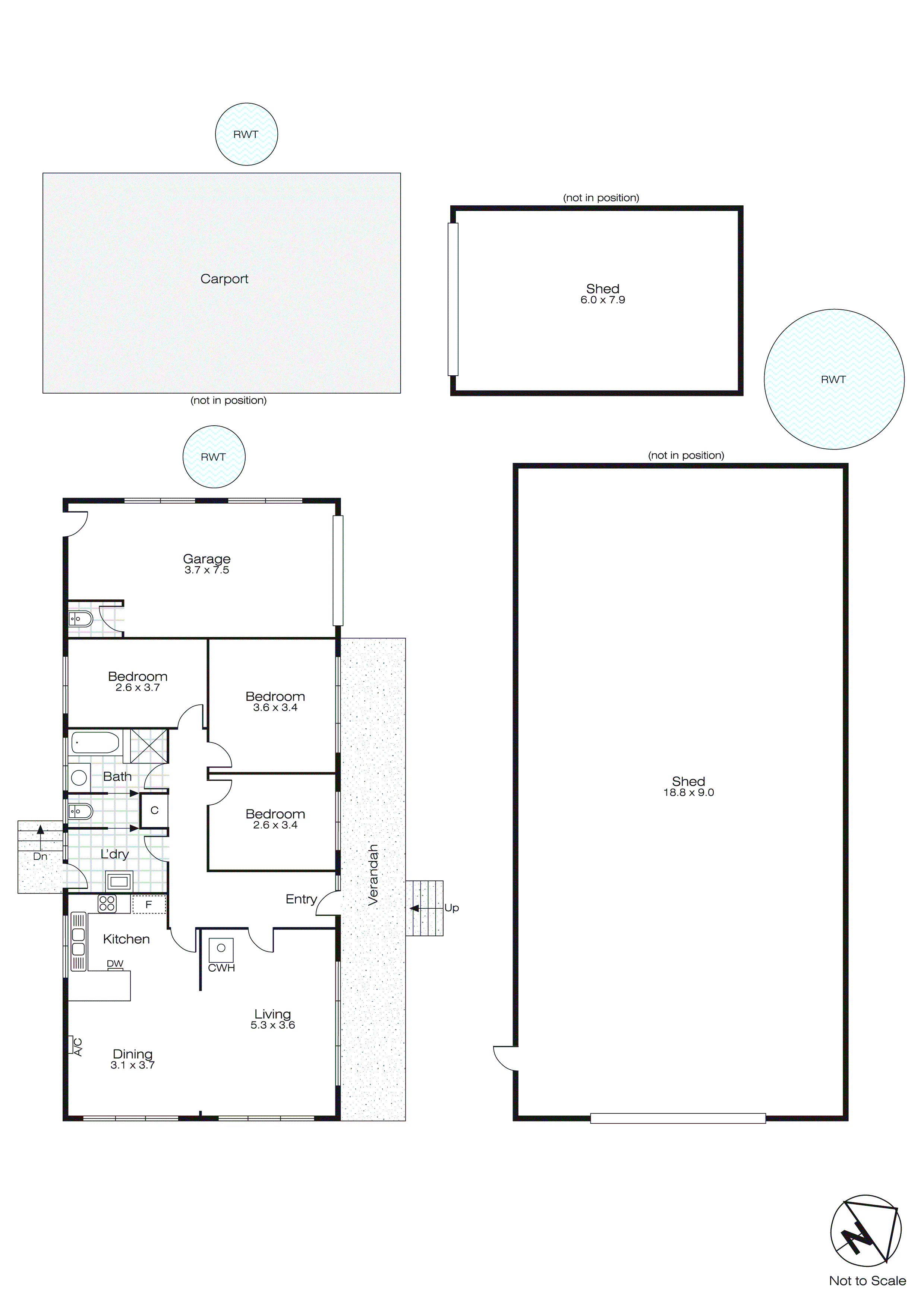 2741 Ballan Daylesford Road, Musk Vale VIC 3461 - Floorplan