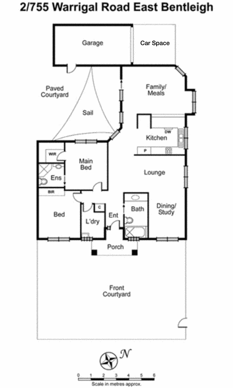 2/755 Warrigal Road, Bentleigh East VIC 3165 - Floorplan
