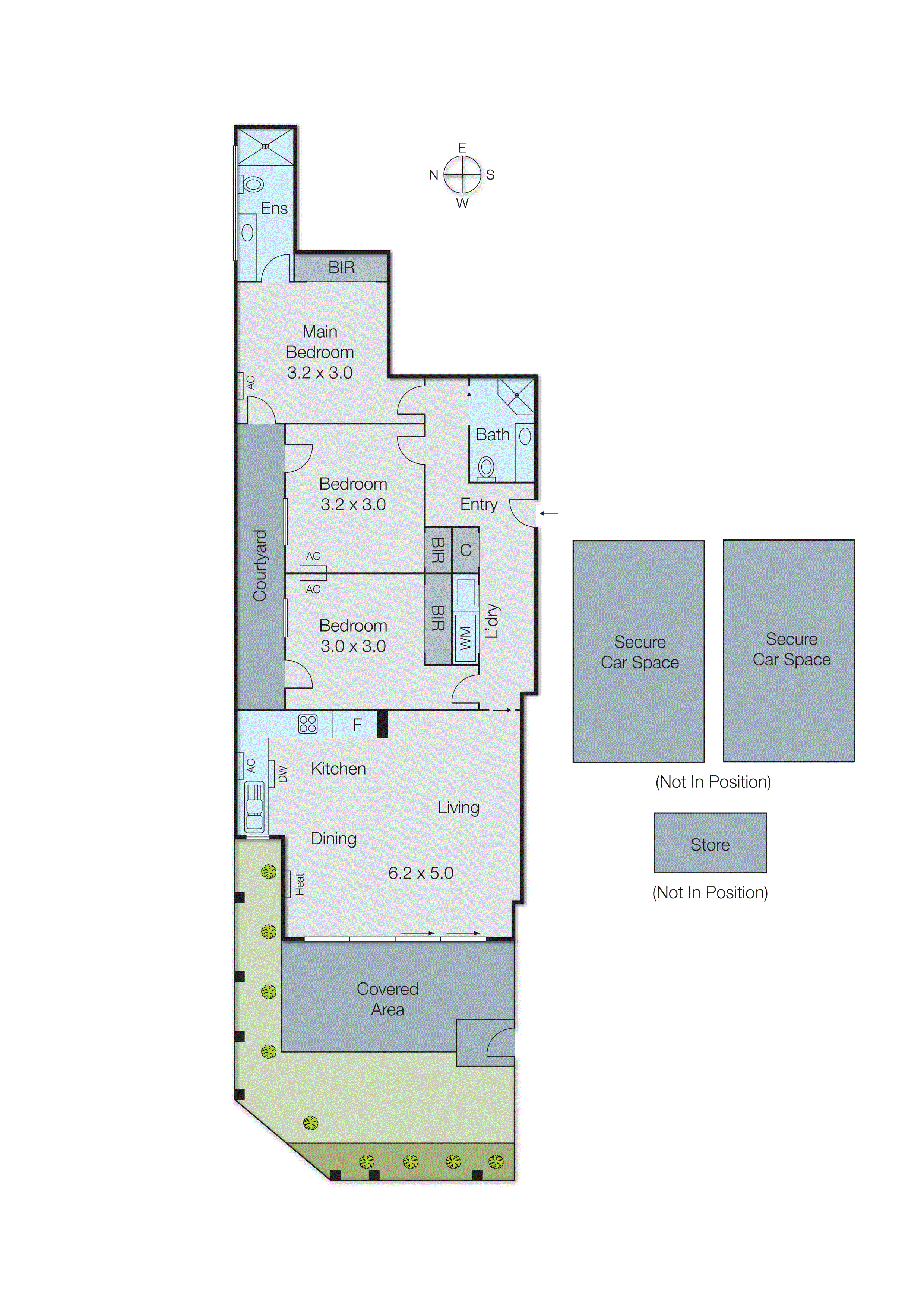 2/76 Chesterville Road, Cheltenham VIC 3192 - Floorplan
