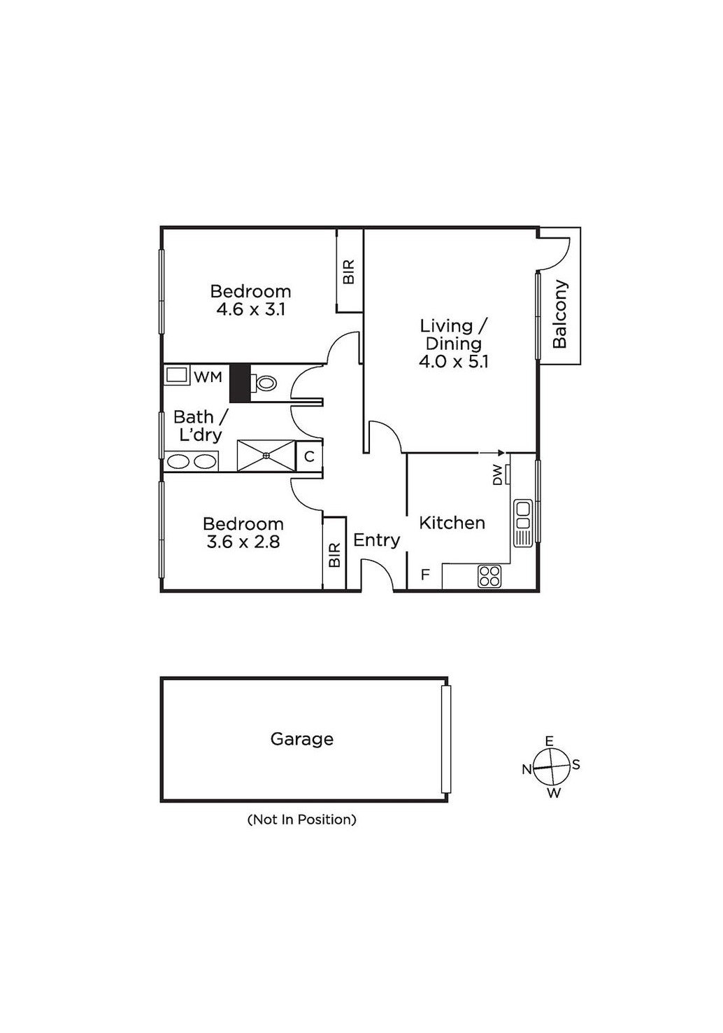2/767 Malvern Road, TOORAK VIC 3142 - Floorplan
