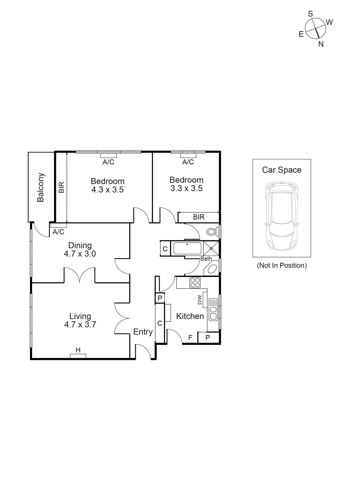 27/670 Malvern Road, Prahran VIC 3181 - Floorplan