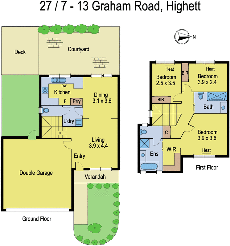 27/7-13 Graham Road, Highett VIC 3190 - Floorplan