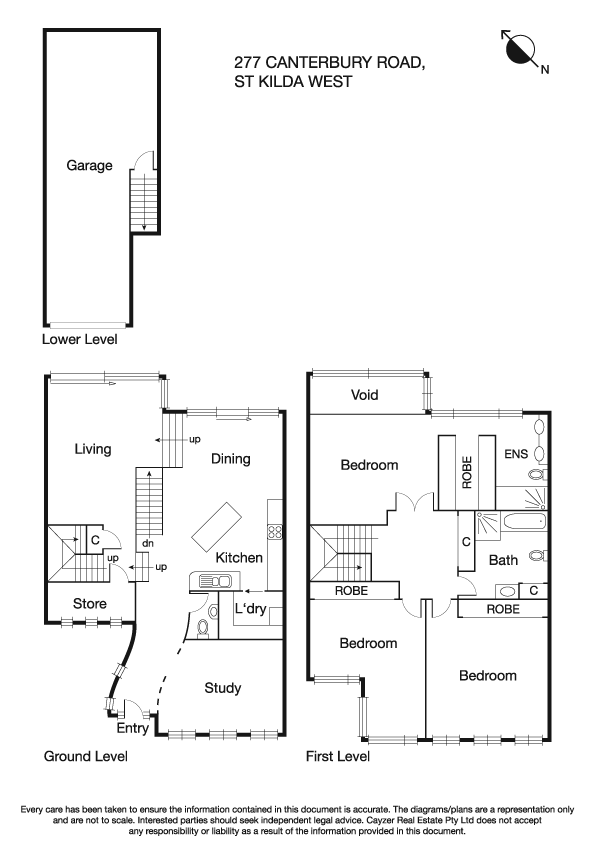 277 Canterbury Road, ST KILDA WEST VIC 3182 - Floorplan