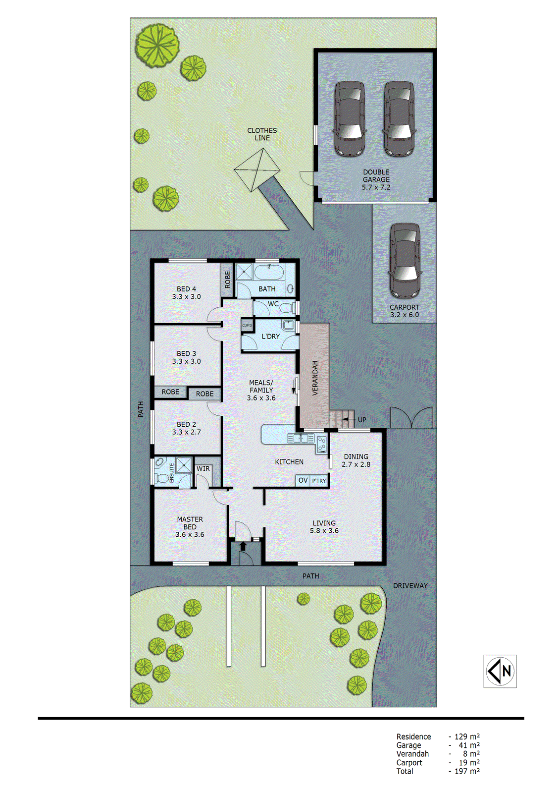 277 Gladstone Road, Dandenong North VIC 3175 - Floorplan