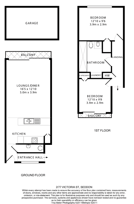 2/77 Victoria Street, SEDDON VIC 3011 - Floorplan