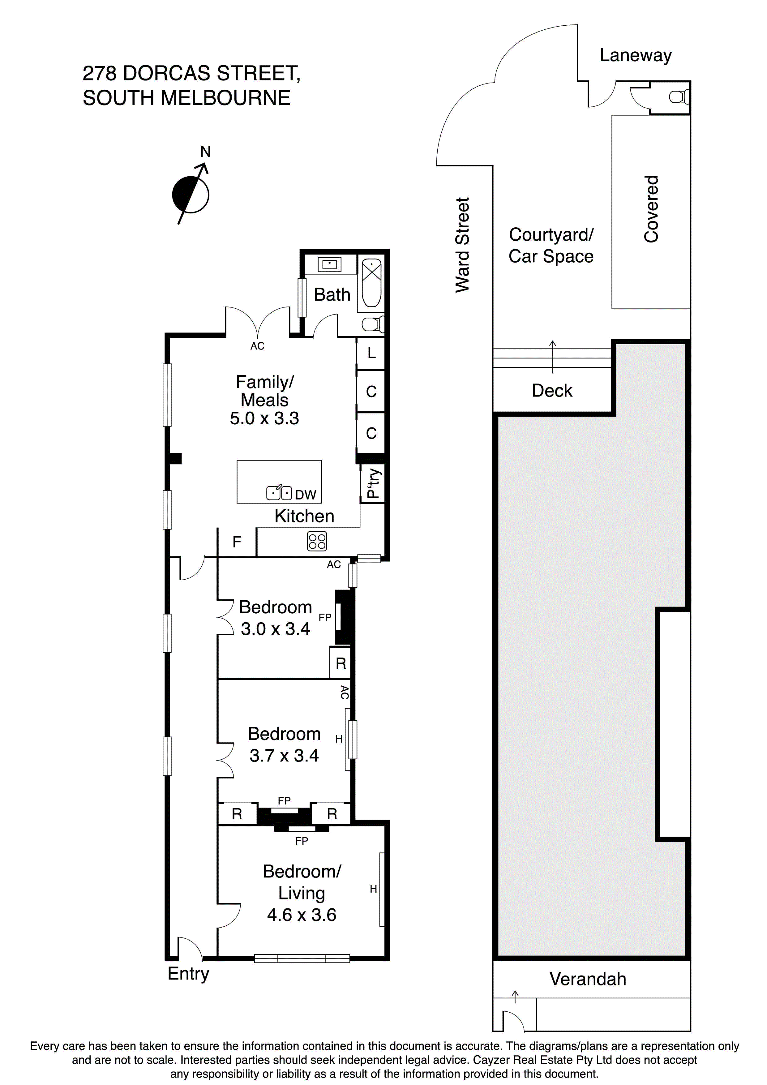 278 Dorcas Street, SOUTH MELBOURNE VIC 3205 - Floorplan