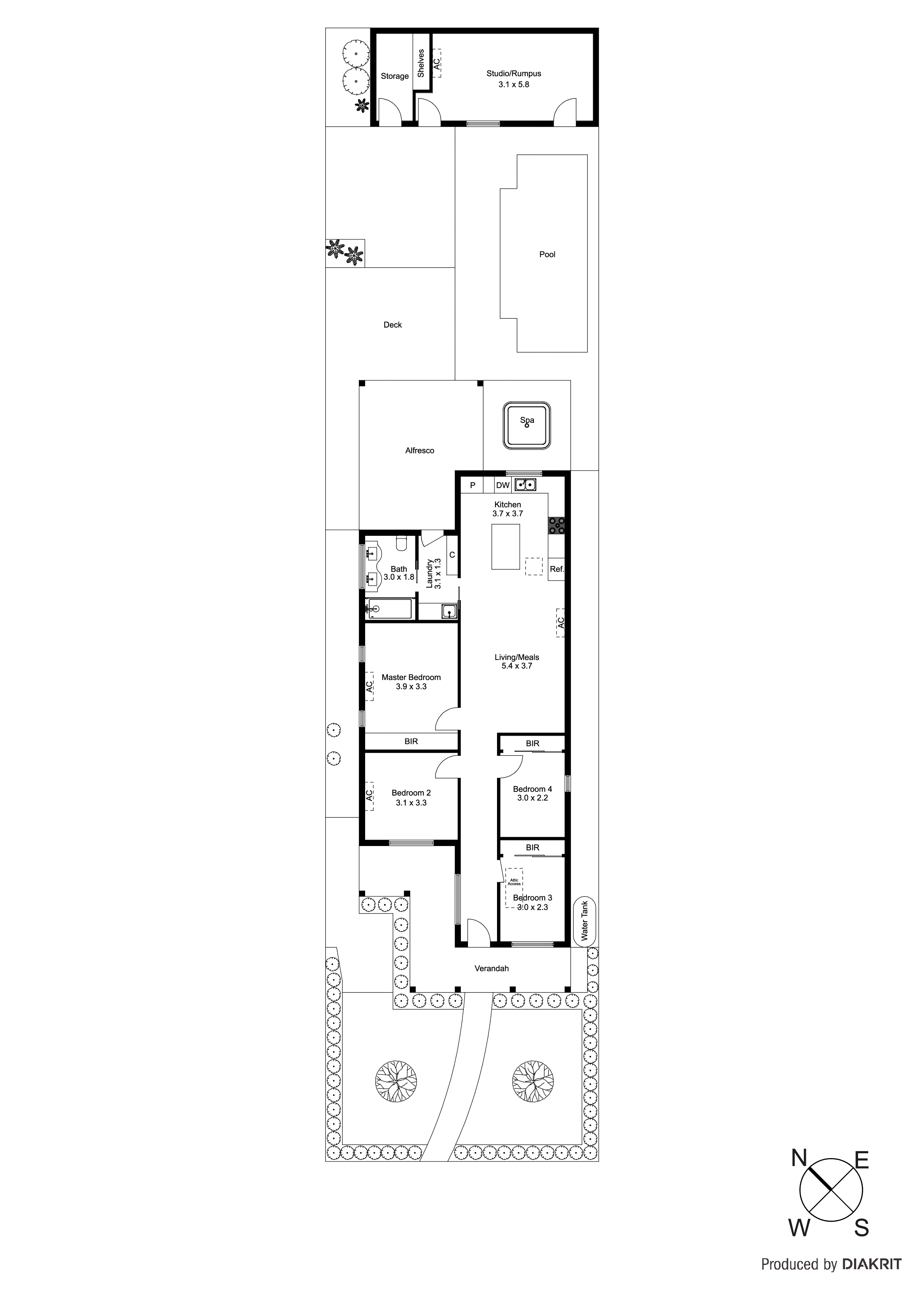 279 Station Street, Chelsea VIC 3196 - Floorplan