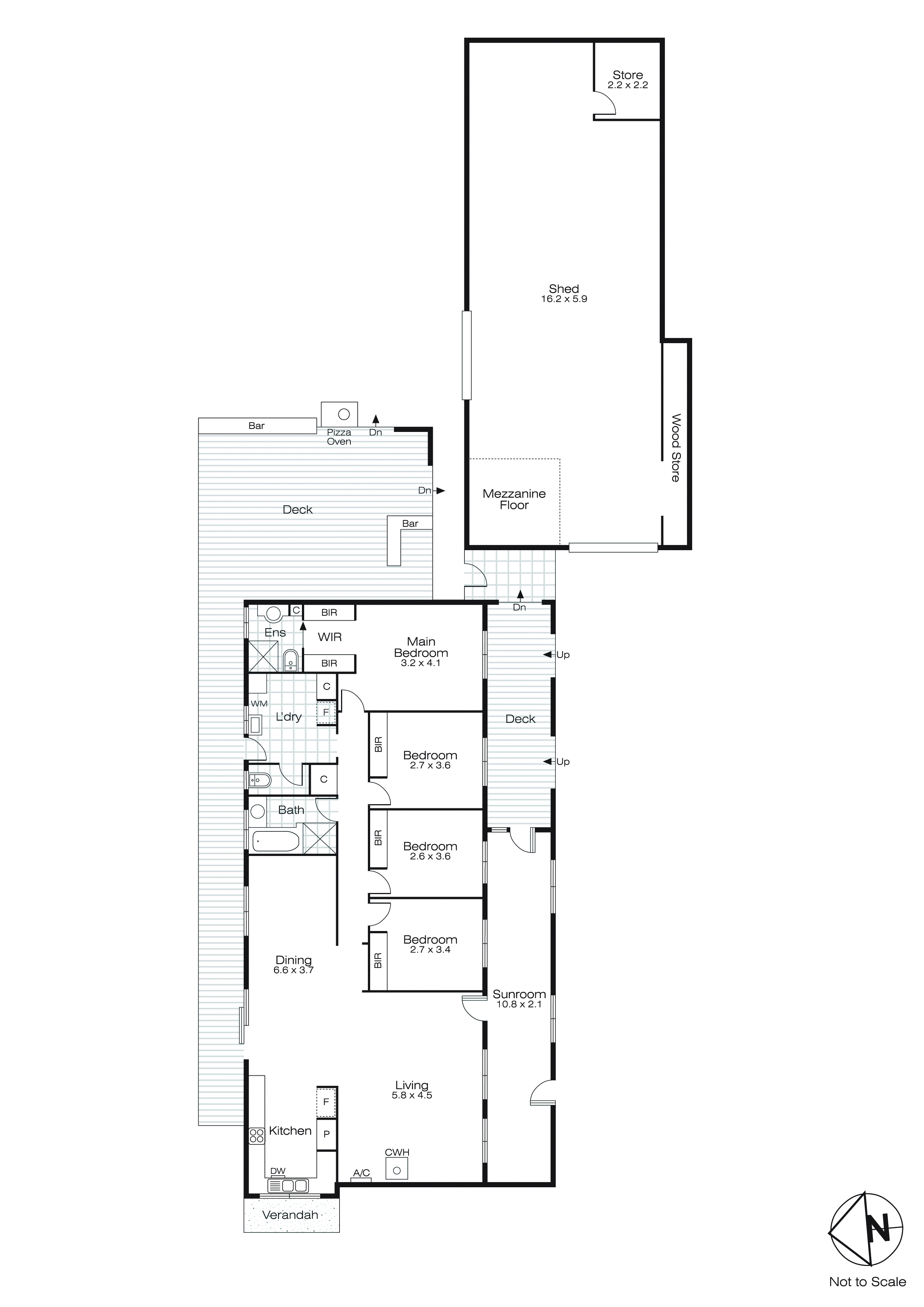 279A Albert Street, Sebastopol VIC 3356 - Floorplan