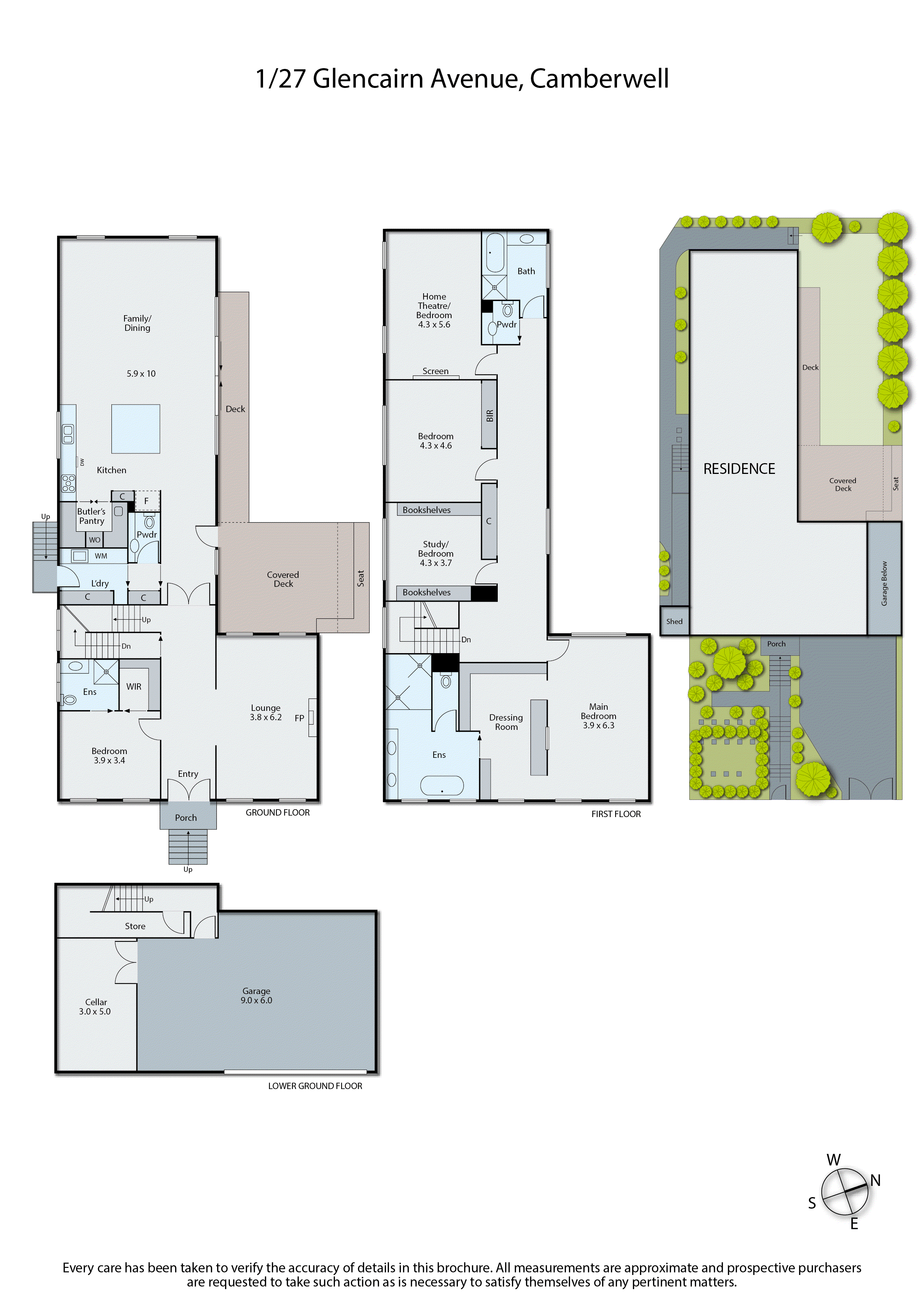 27A Glencairn Avenue, Camberwell VIC 3124 - Floorplan