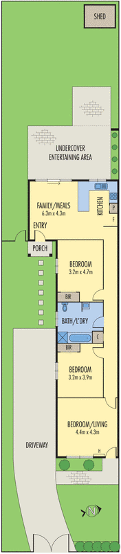 27B Renver Road, Clayton VIC 3168 - Floorplan