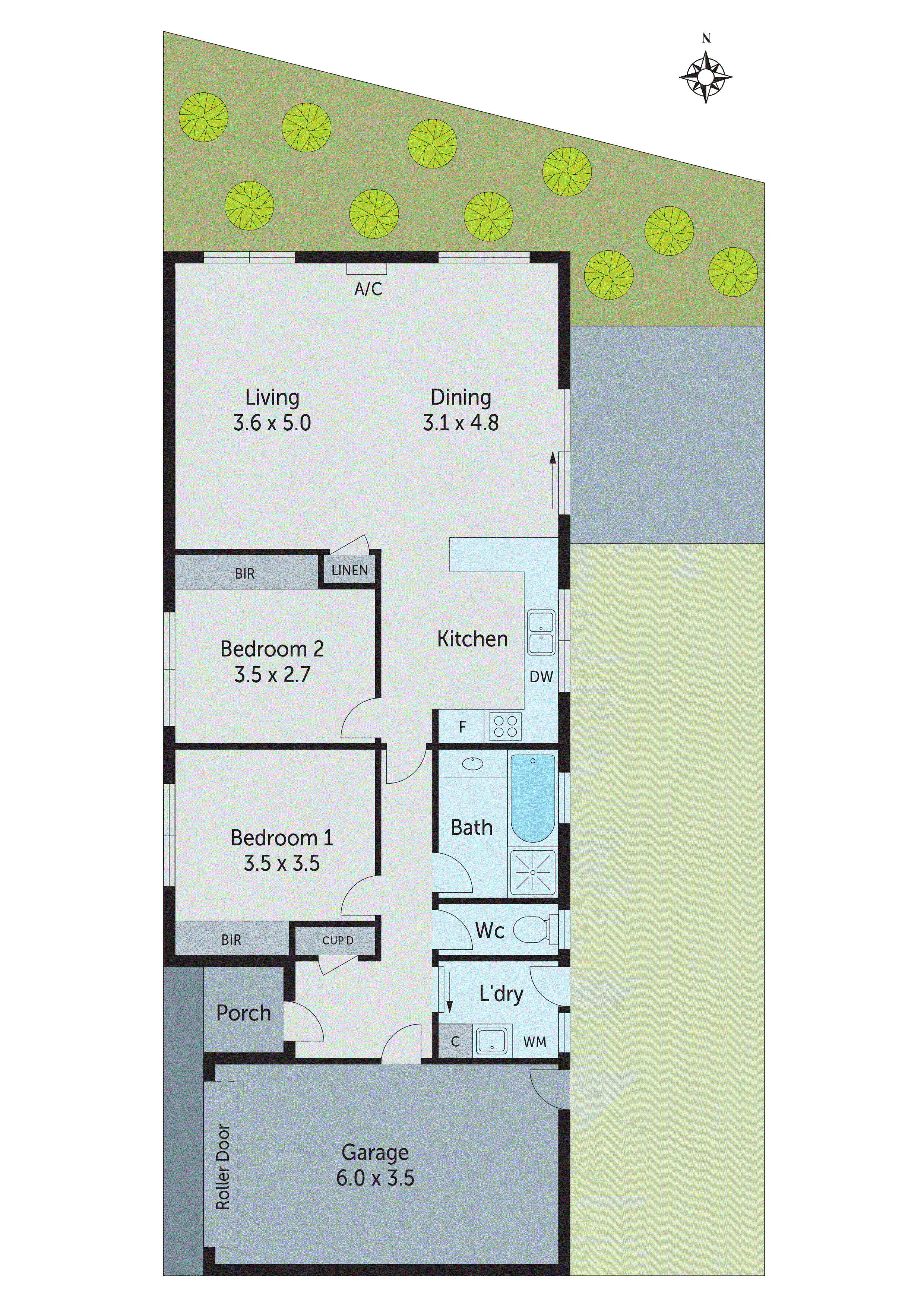 2/8-9 Fieldman Court, Corio VIC 3214 - Floorplan