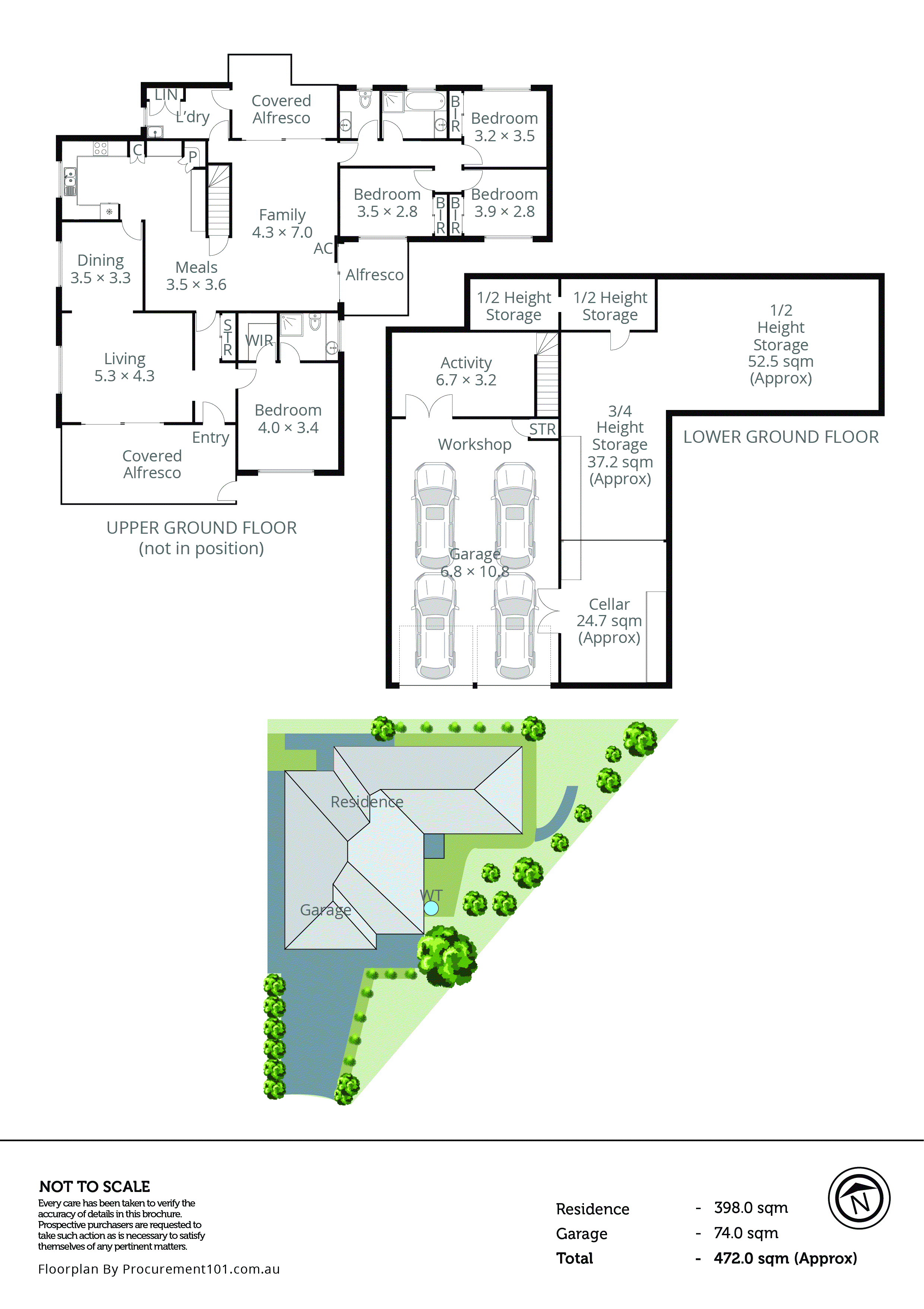 28 Accra Street, Keysborough VIC 3173 - Floorplan