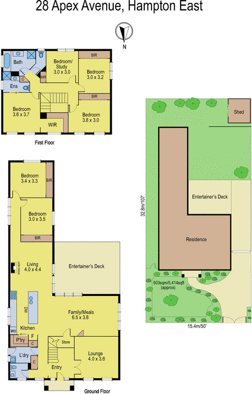 28 Apex Avenue, Hampton East VIC 3188 - Floorplan