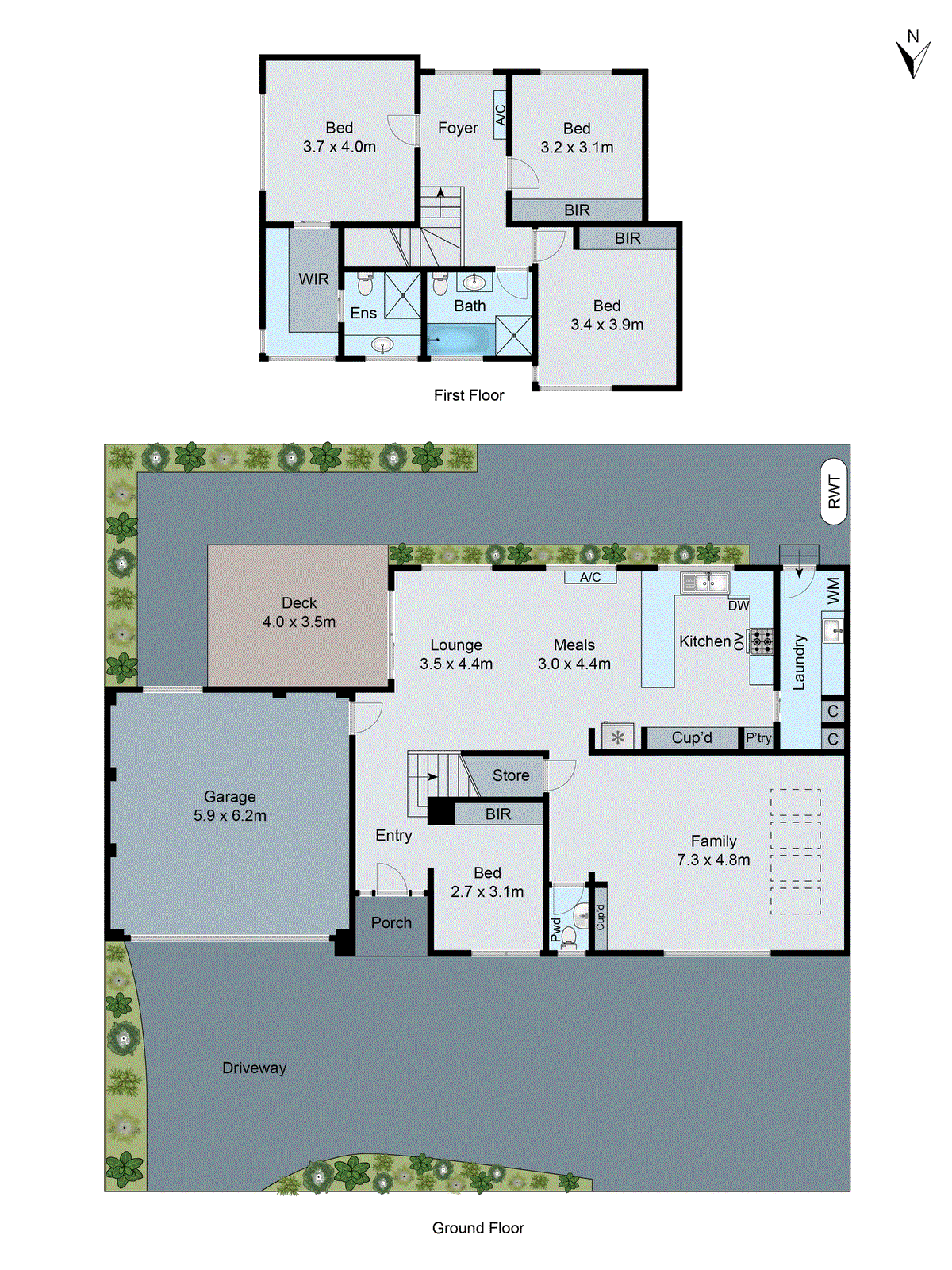 2/8 Beckett Street, Chadstone VIC 3148 - Floorplan