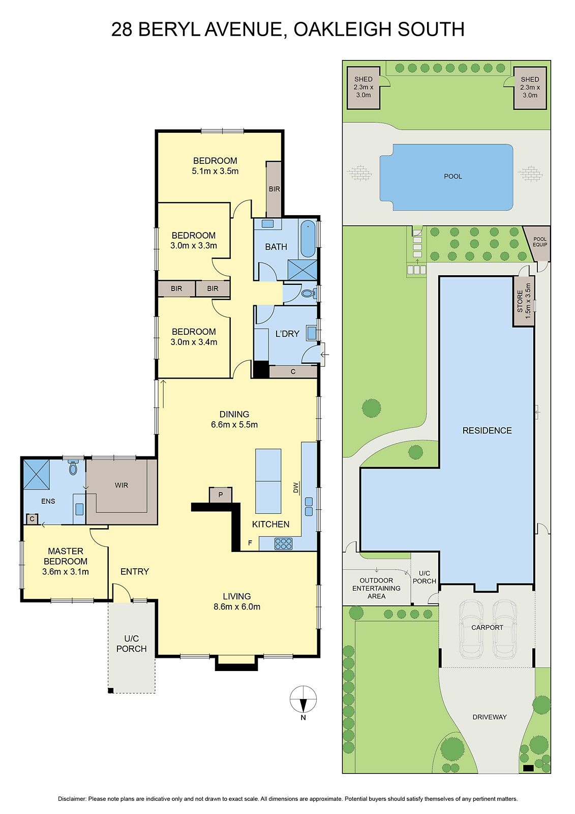 28 Beryl Avenue, Oakleigh South VIC 3167 - Floorplan