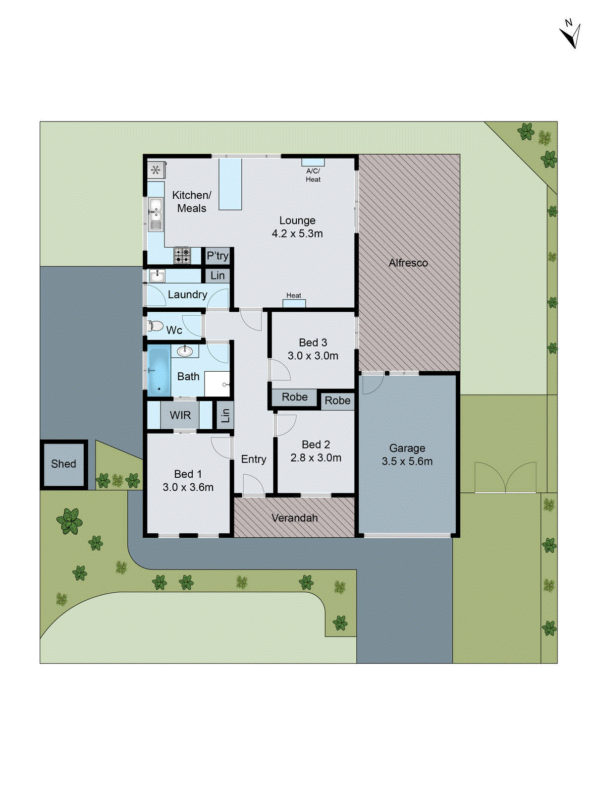 28 Carstairs Close, Grovedale VIC 3216 - Floorplan