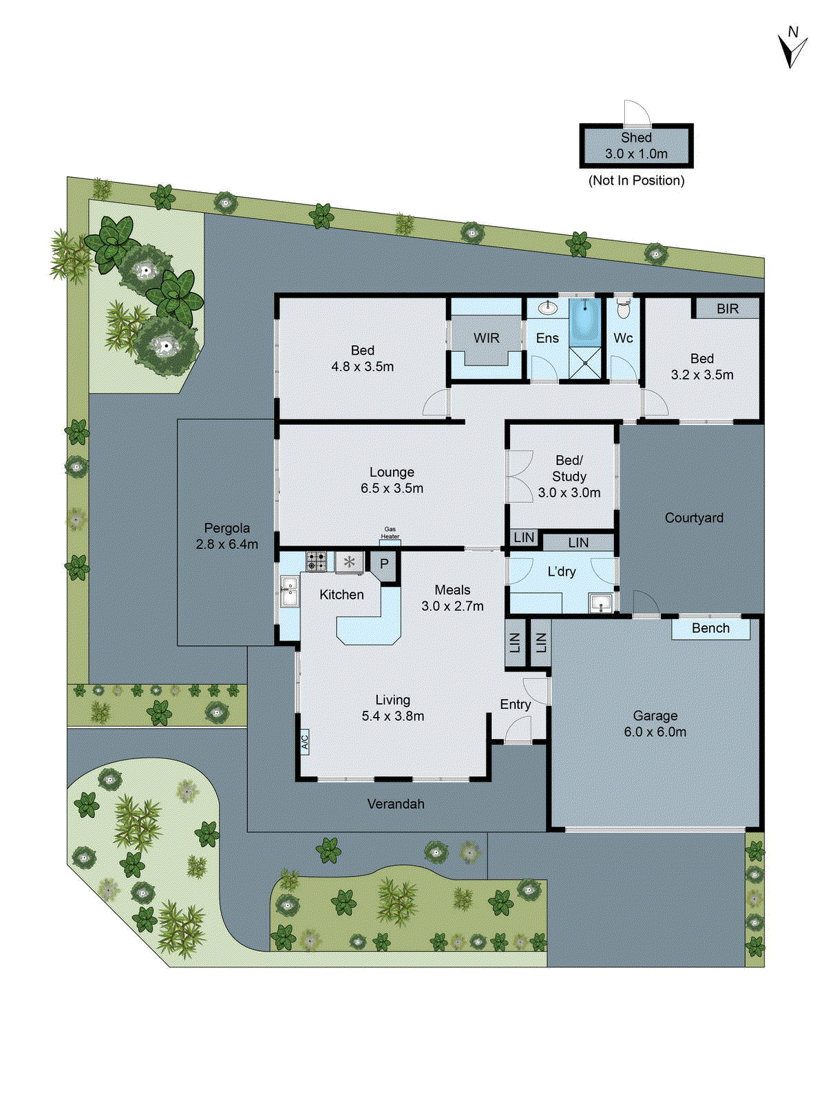 28 Chenin Mews, Waurn Ponds VIC 3216 - Floorplan