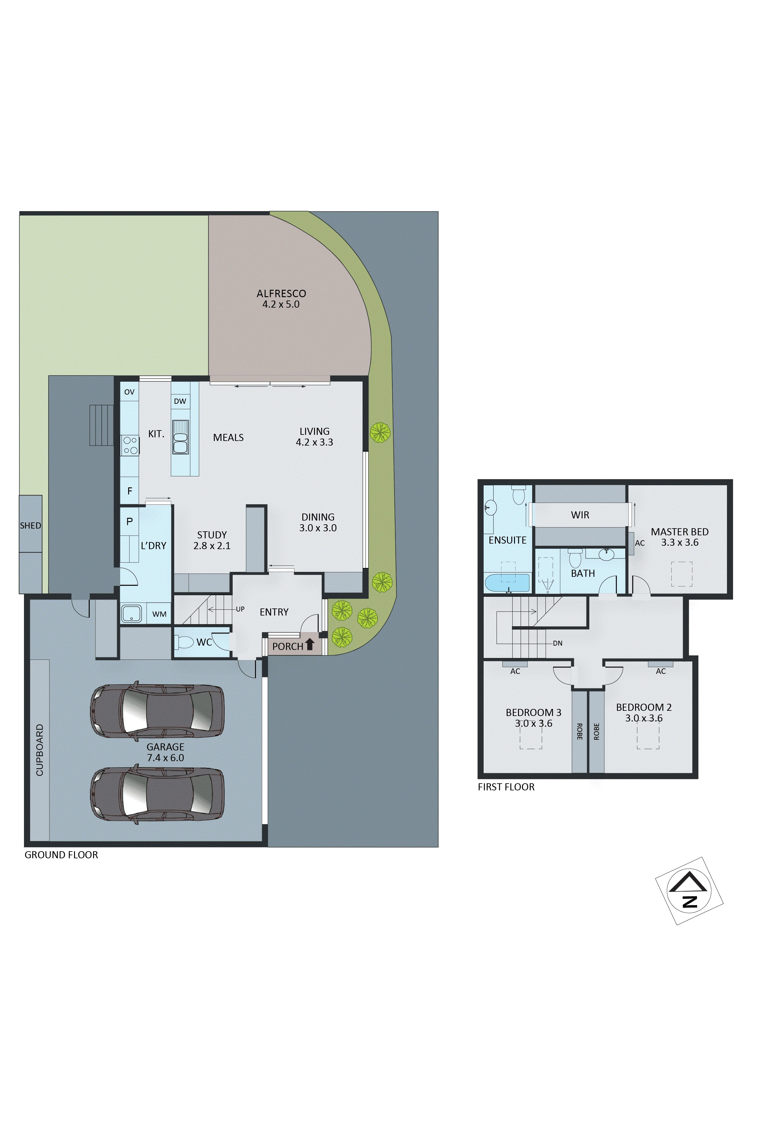 2/8 Clare Street, Parkdale VIC 3195 - Floorplan
