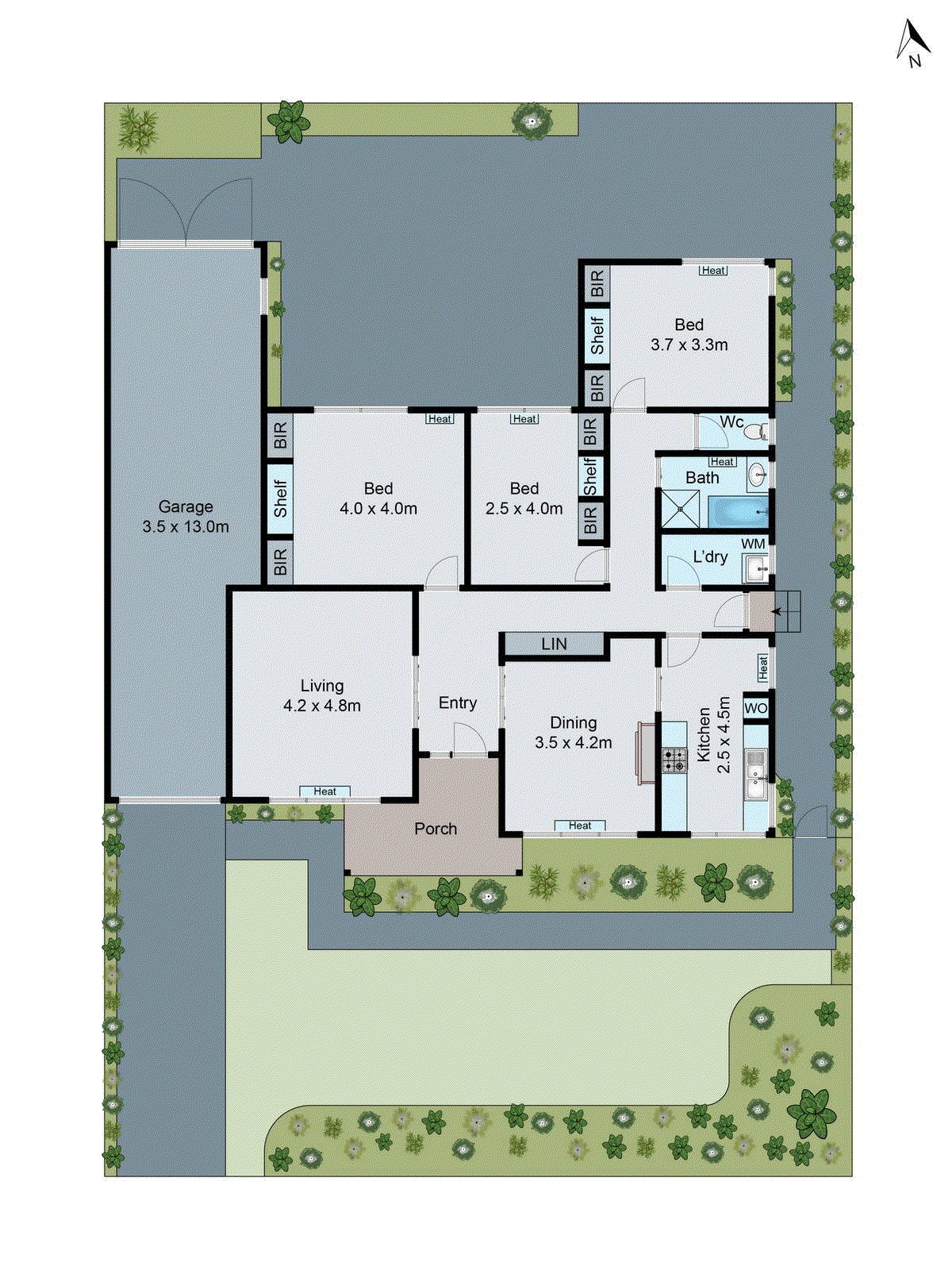 28 Douglass Street, Manifold Heights VIC 3218 - Floorplan