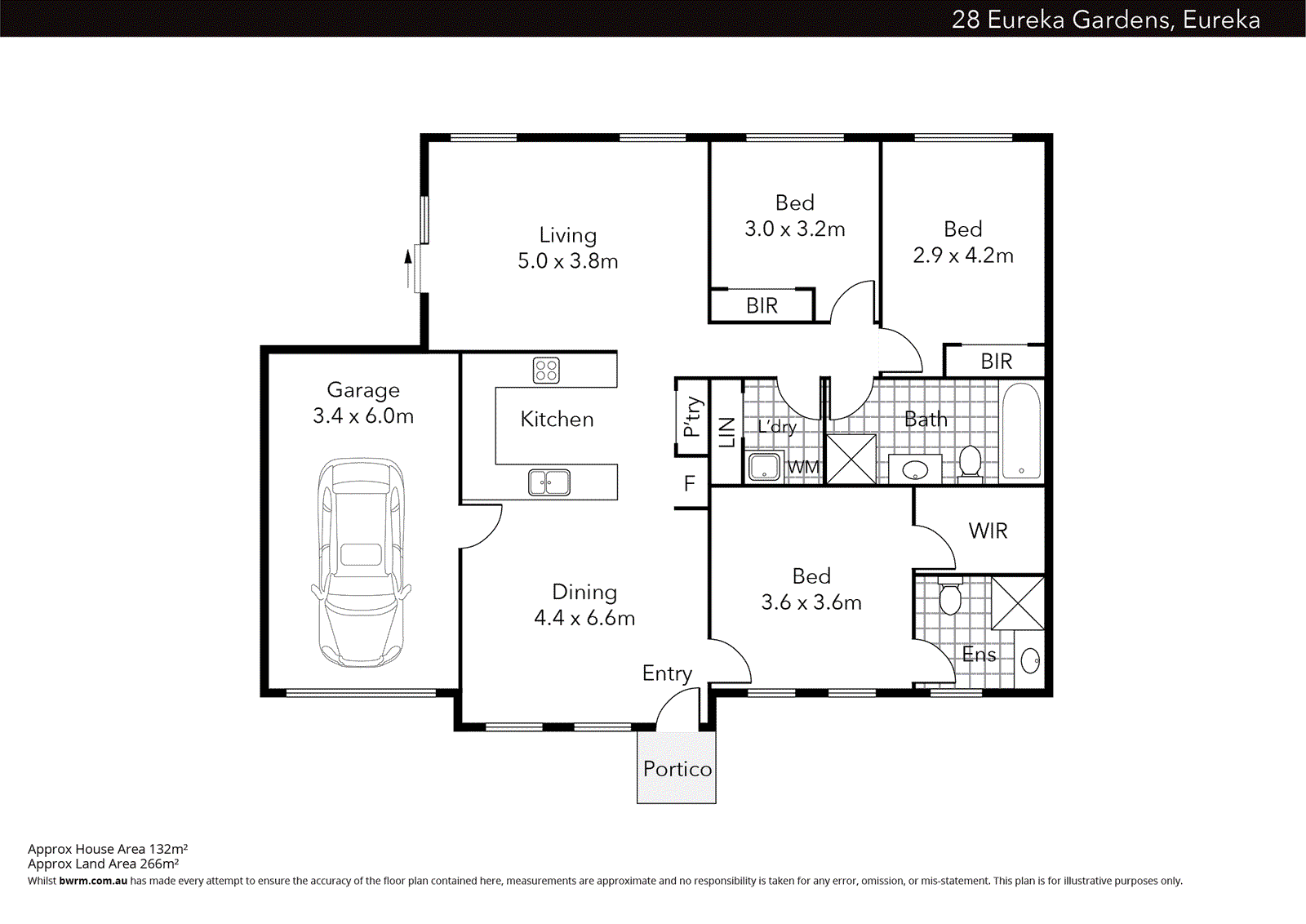 28 Eureka Gardens Drive, Eureka VIC 3350 - Floorplan