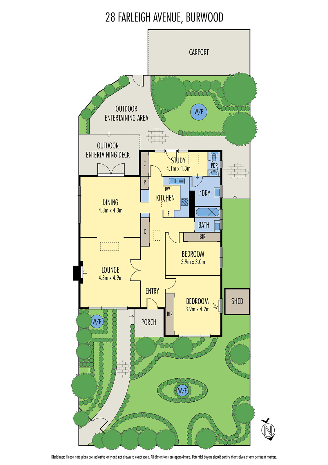 28 Farleigh Avenue, Burwood VIC 3125 - Floorplan