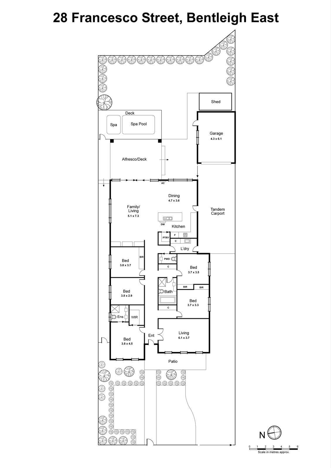 28 Francesco Street, Bentleigh East VIC 3165 - Floorplan