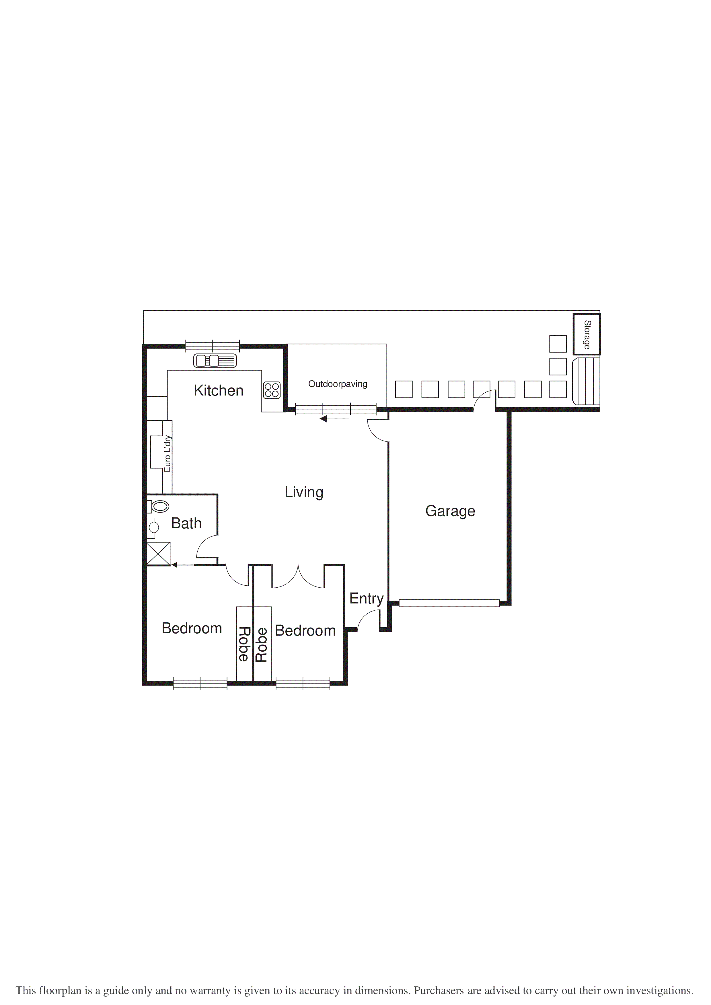 2/8 Francesco Street, Bentleigh East VIC 3165 - Floorplan