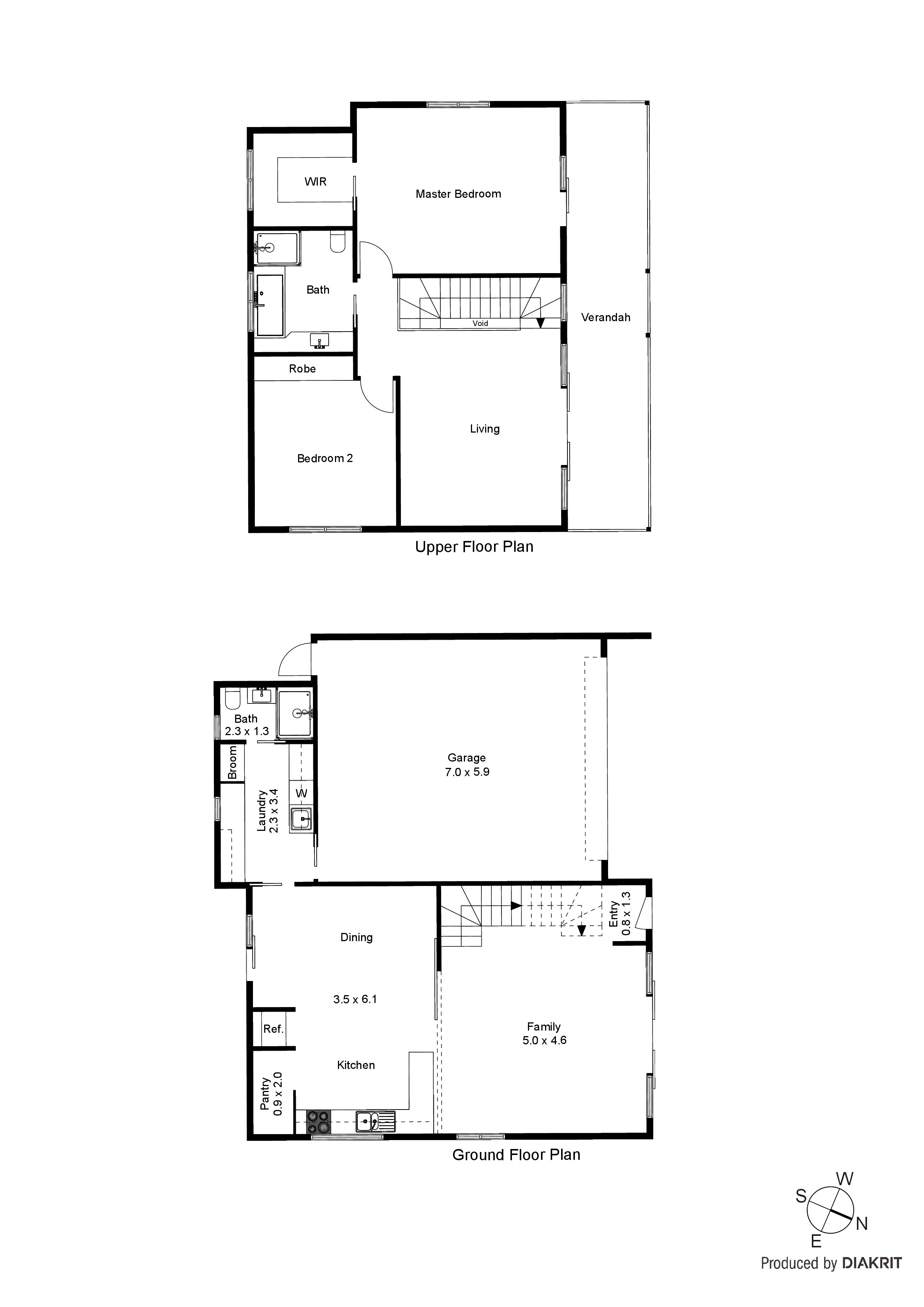 2/8 Golden Avenue, Bonbeach VIC 3196 - Floorplan