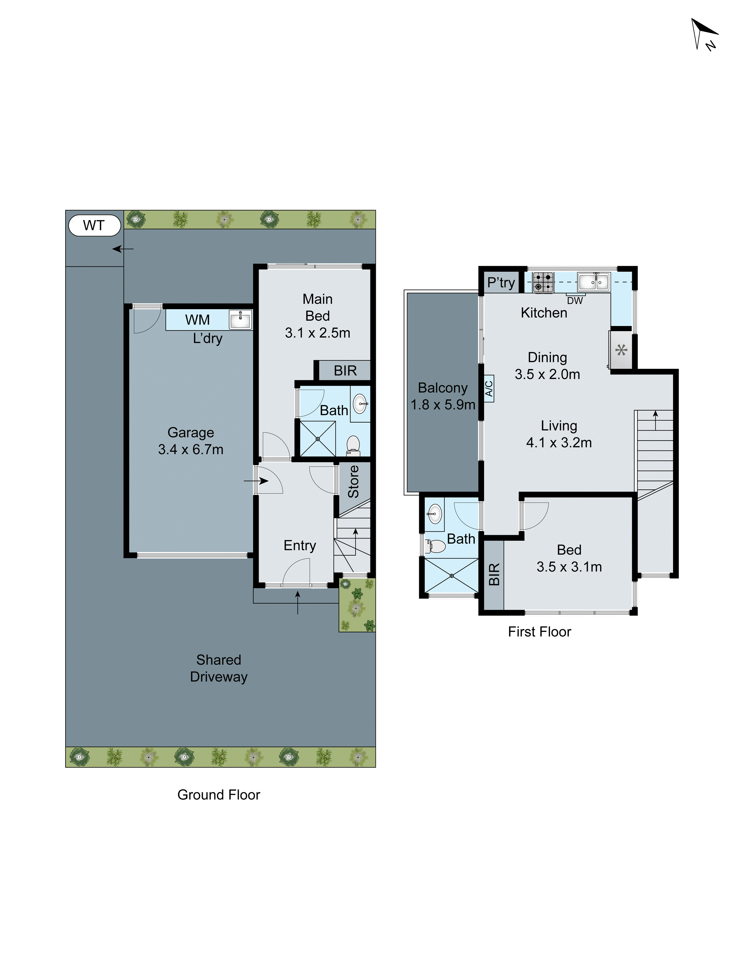 2/8 Griffen Street, Hamlyn Heights VIC 3215 - Floorplan