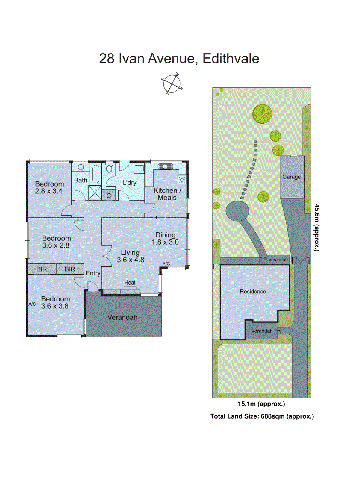28 Ivan Avenue, Edithvale VIC 3196 - Floorplan