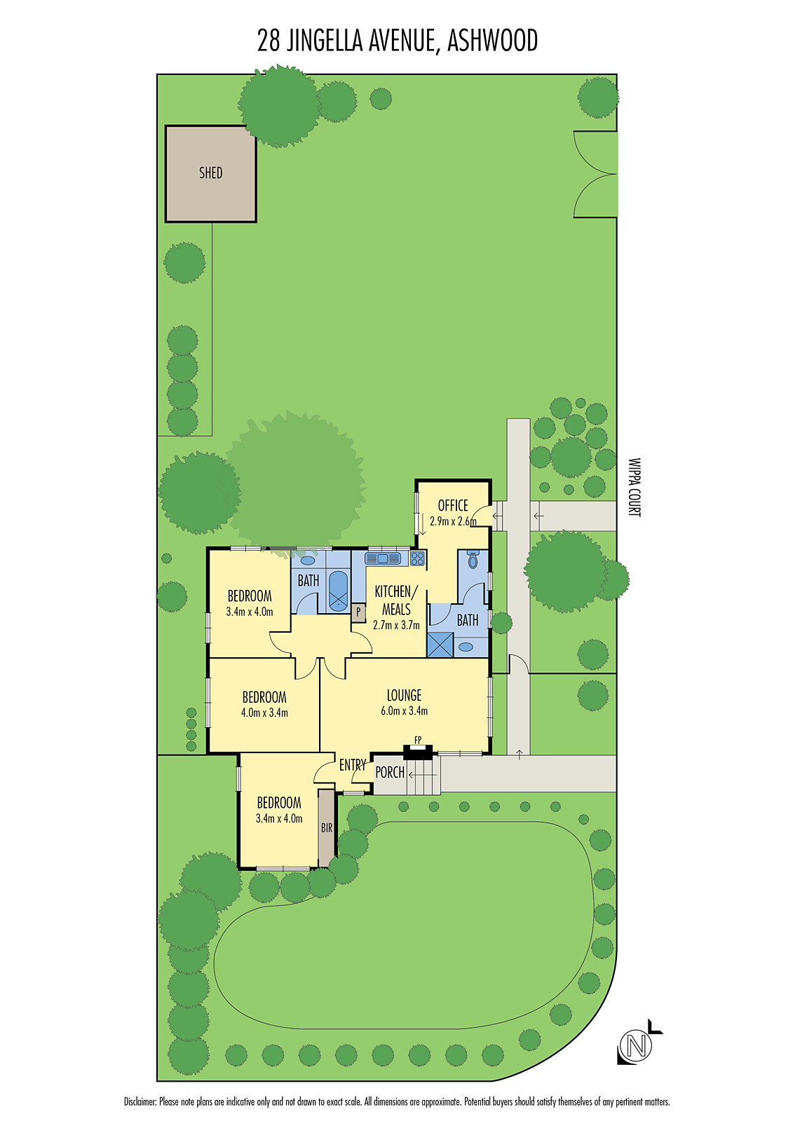28 Jingella Avenue, Ashwood VIC 3147 - Floorplan