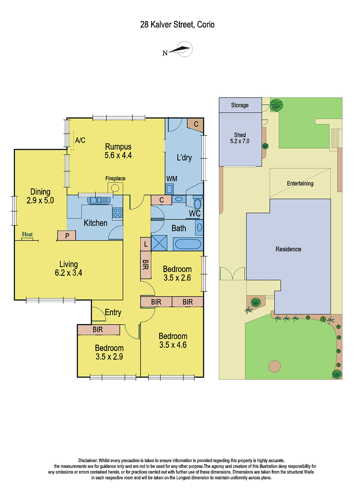 28 Kalver Street, Corio VIC 3214 - Floorplan
