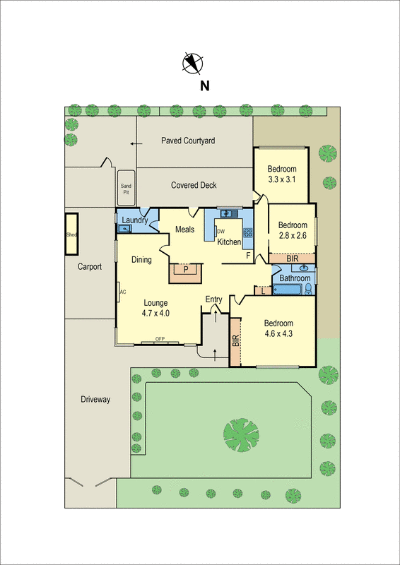 28 Keith Street, Parkdale VIC 3195 - Floorplan