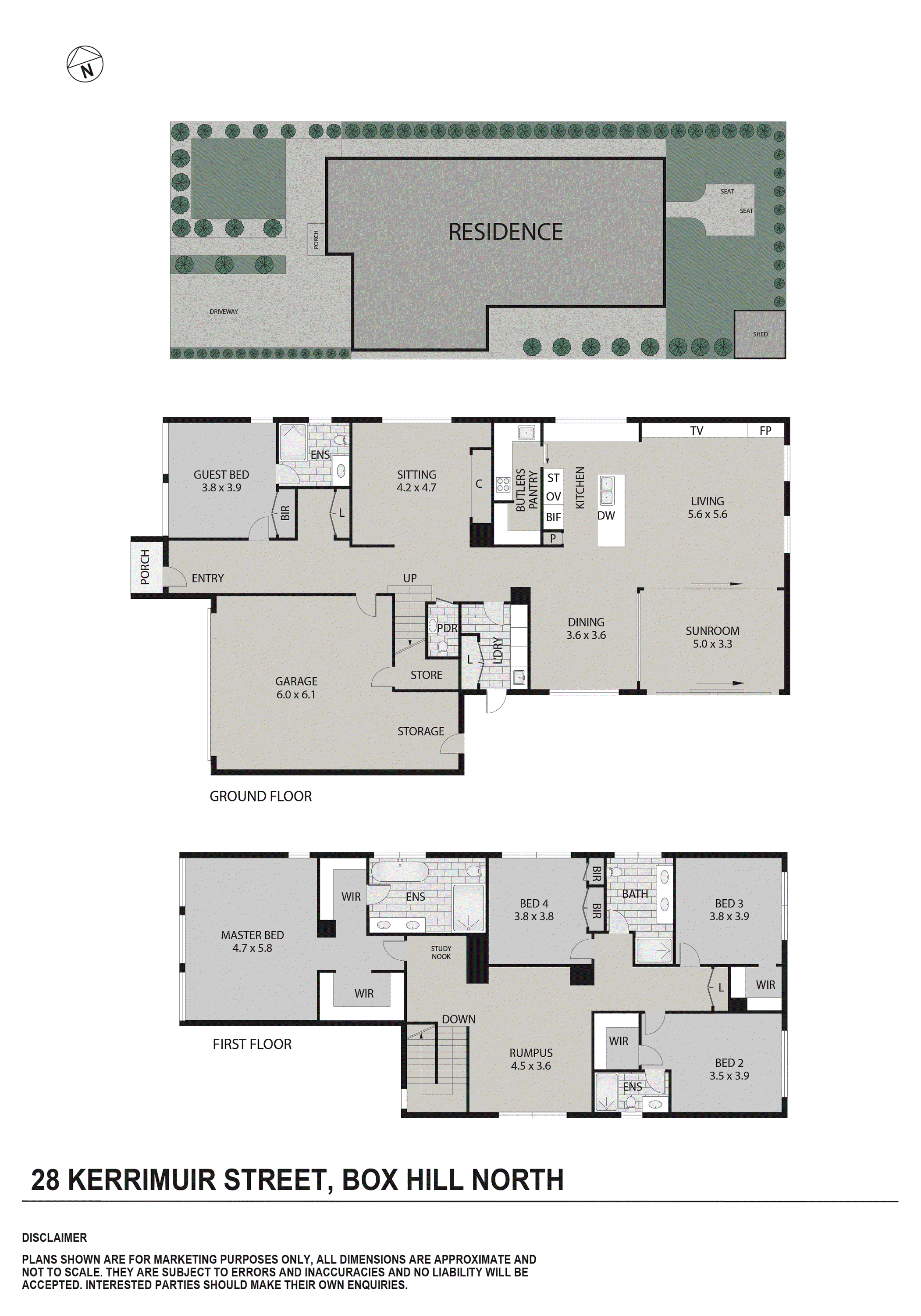 28 Kerrimuir Street, Box Hill North VIC 3129 - Floorplan