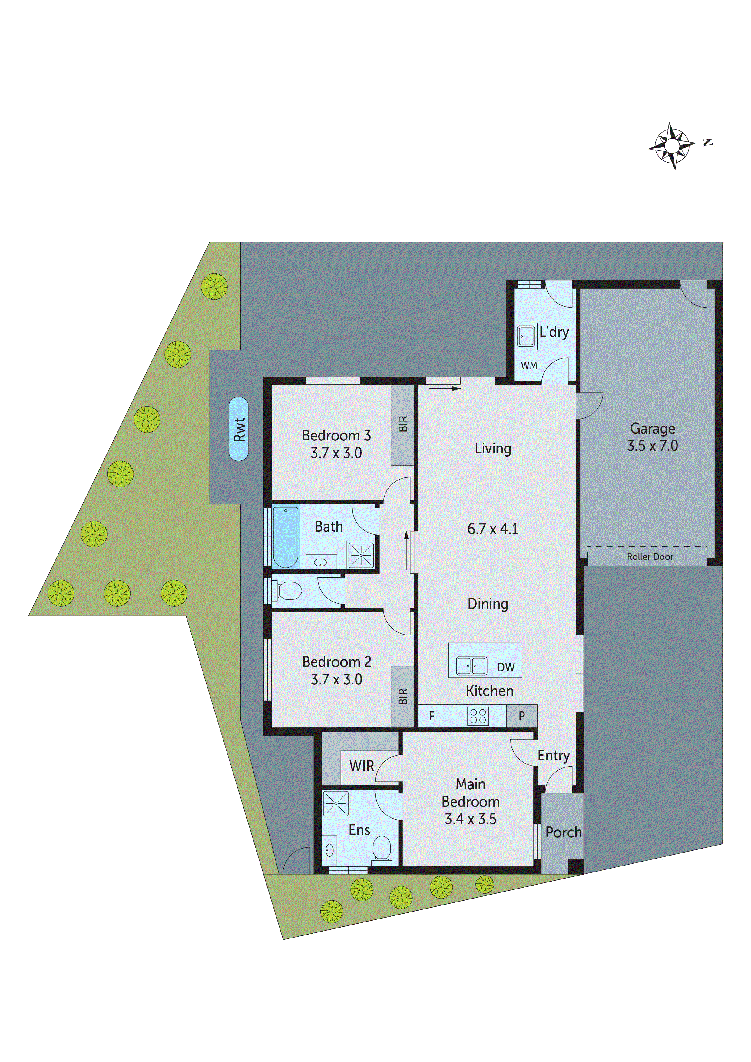 2/8 Kookaburra Court, Norlane VIC 3214 - Floorplan