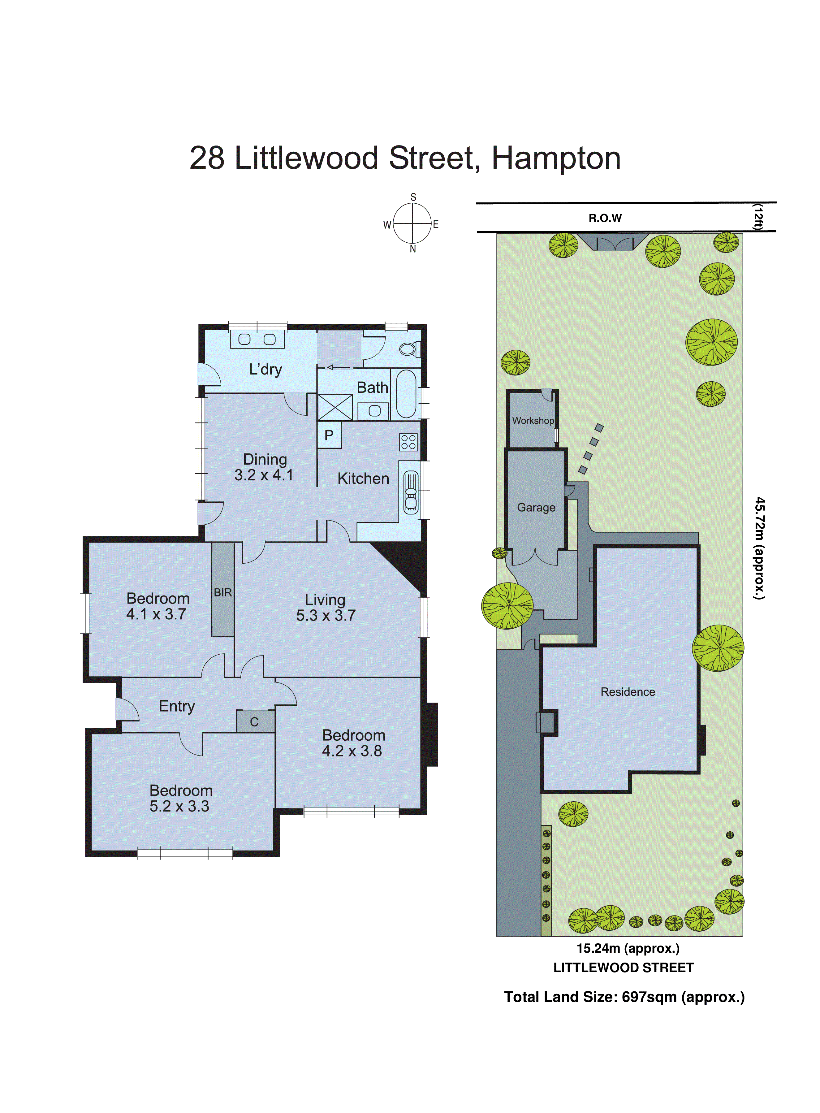 28 Littlewood Street, Hampton VIC 3188 - Floorplan