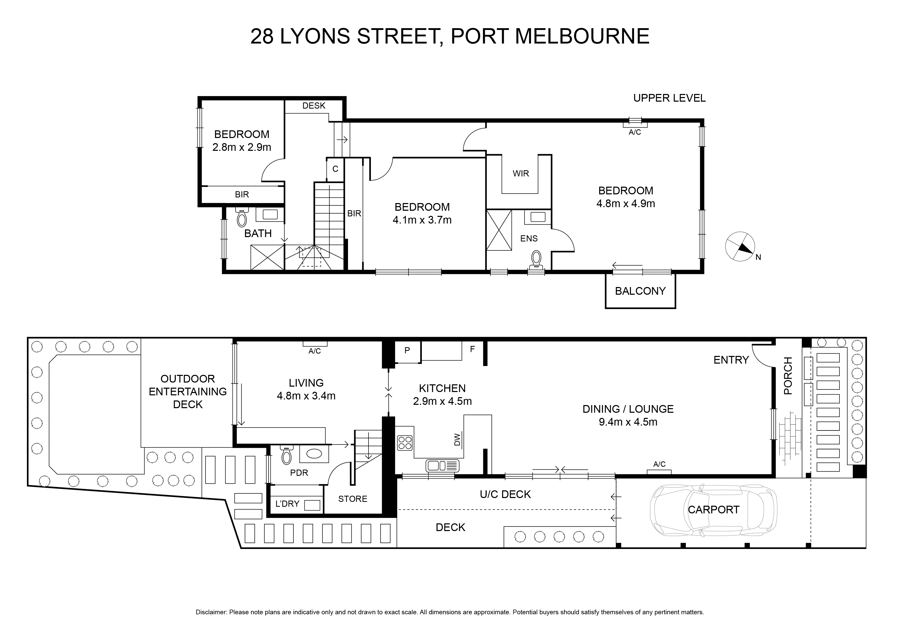 28 Lyons Street, PORT MELBOURNE VIC 3207 - Floorplan