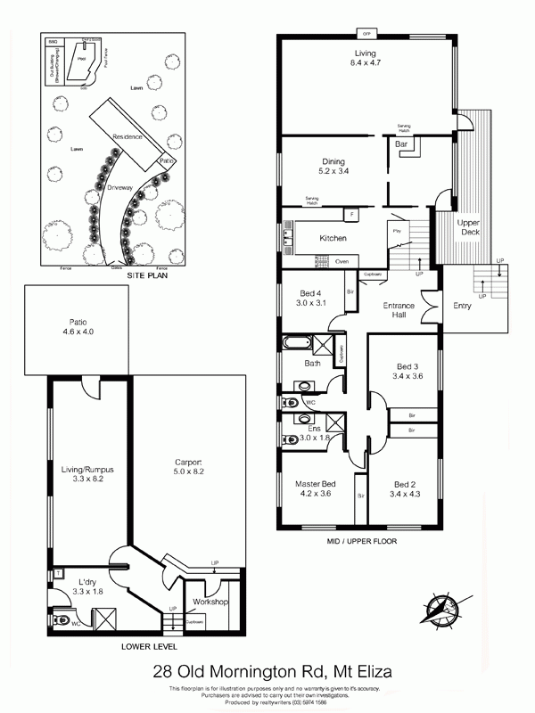 28 Old Mornington Road, MOUNT ELIZA VIC 3930 - Floorplan