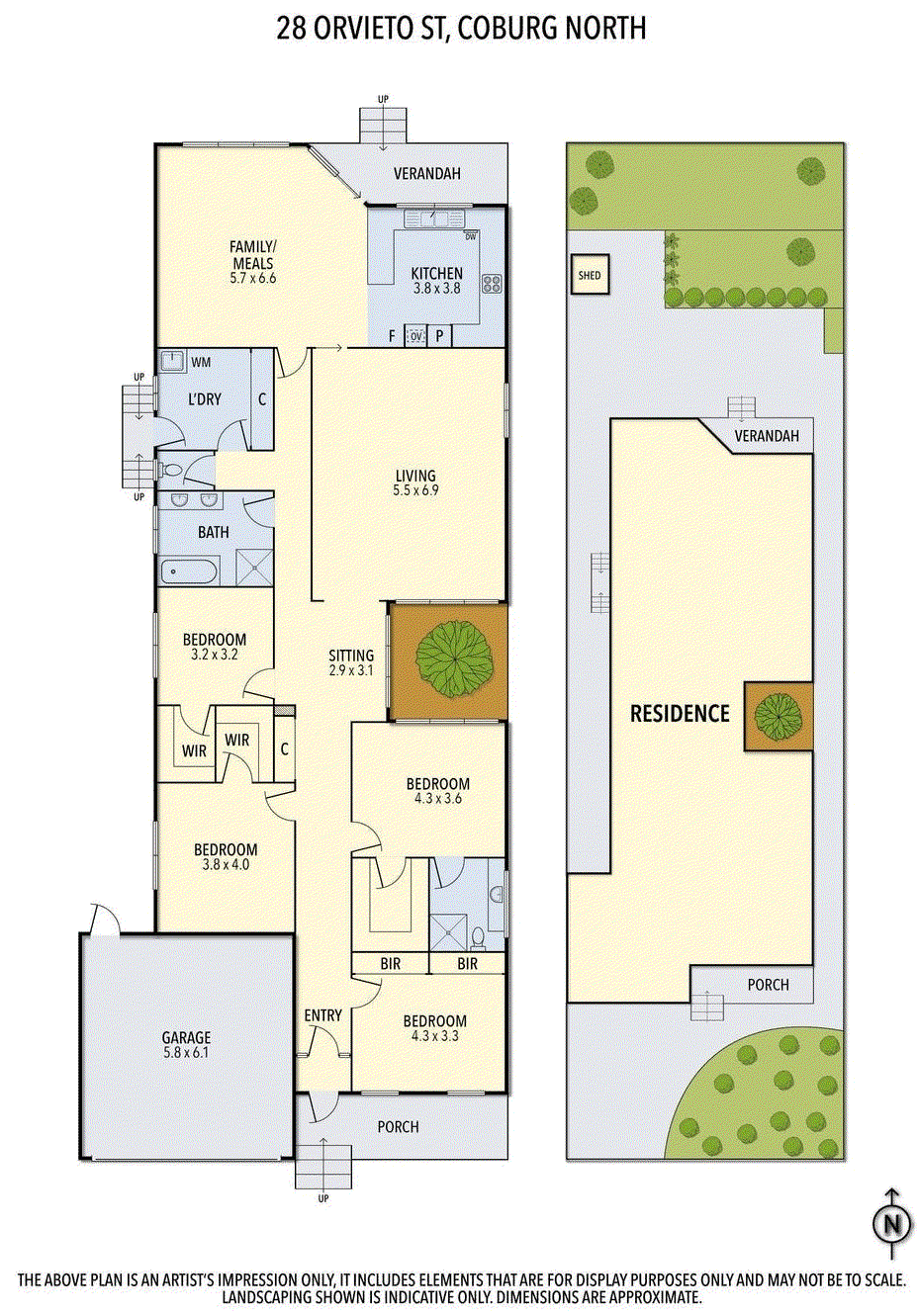 28 Orvieto Street, Coburg North VIC 3058 - Floorplan