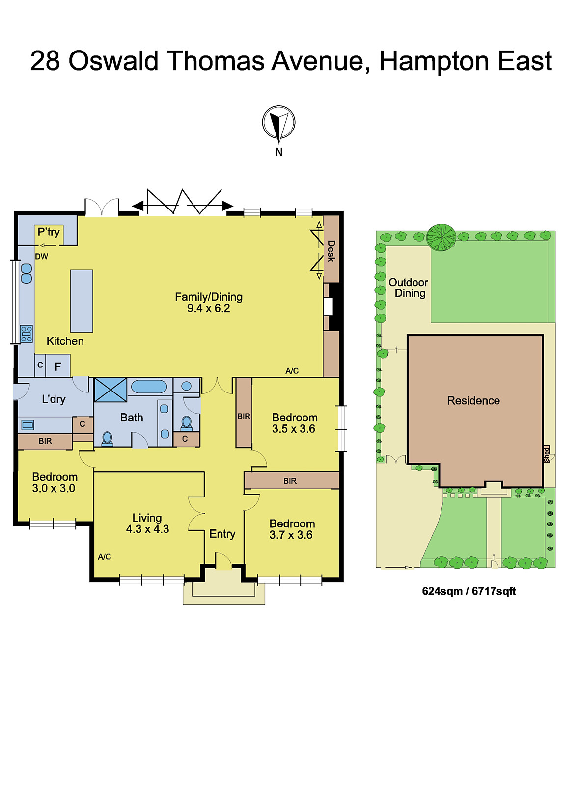 28 Oswald Thomas Avenue, Hampton East VIC 3188 - Floorplan
