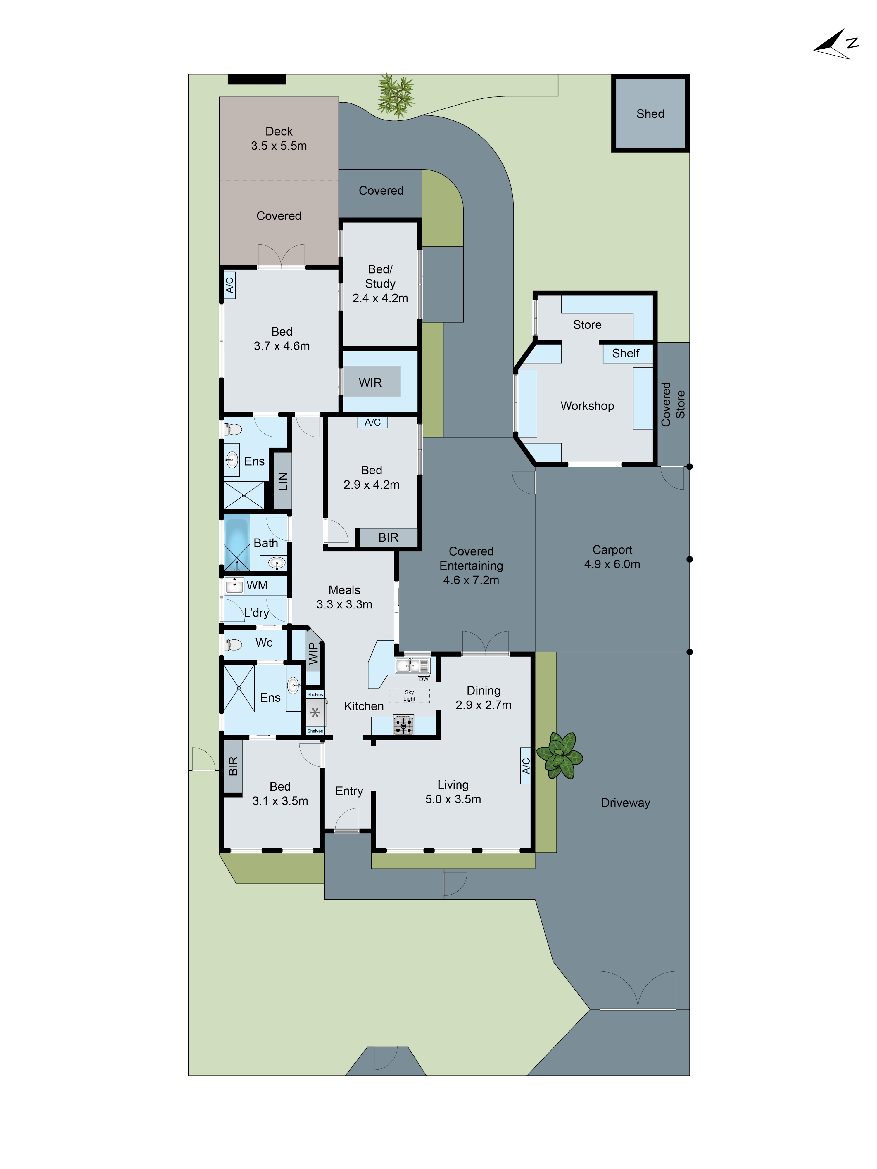 28 Rosella Avenue, CLARINDA VIC 3169 - Floorplan