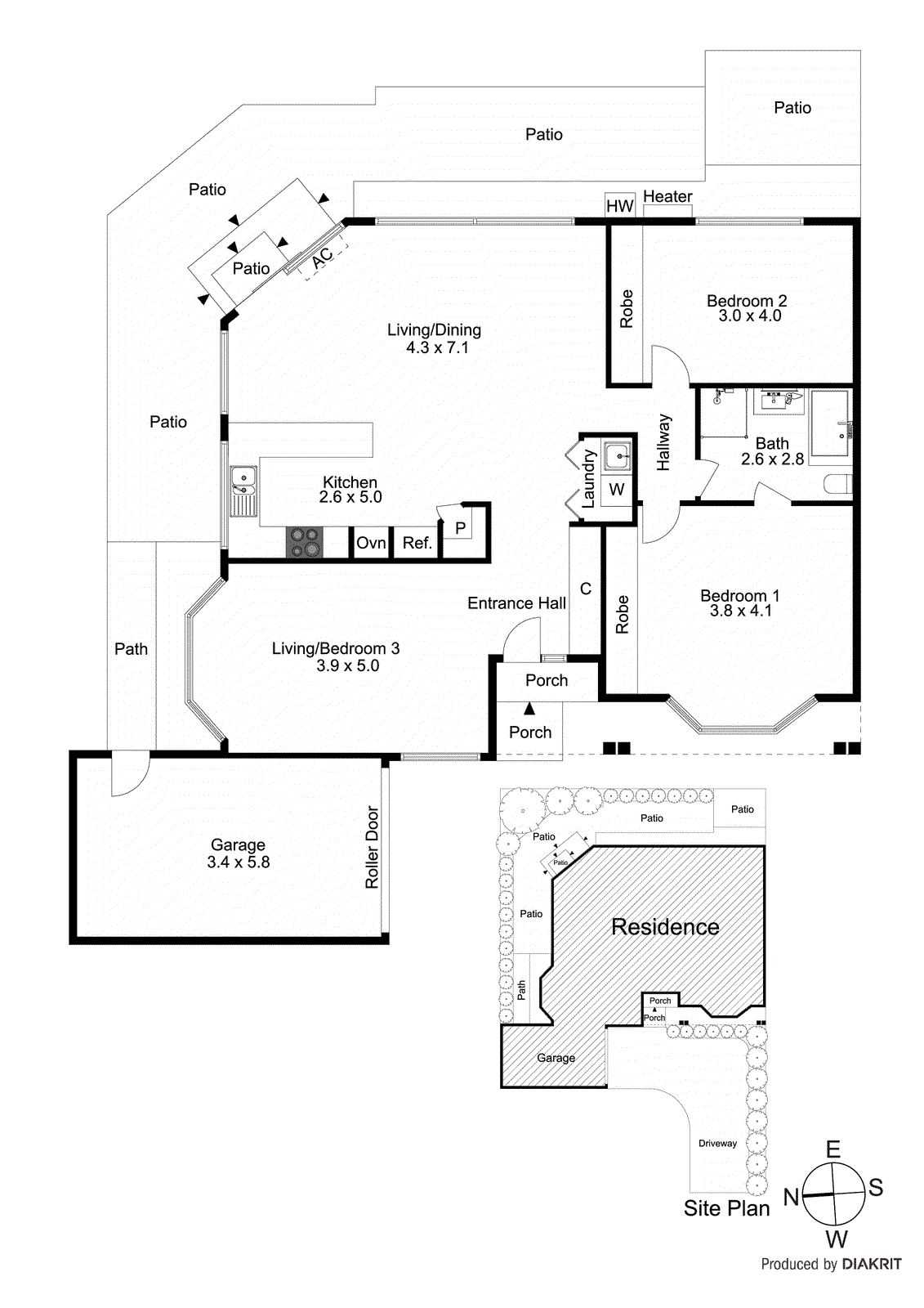2/8 Spicer Street, Beaumaris VIC 3193 - Floorplan