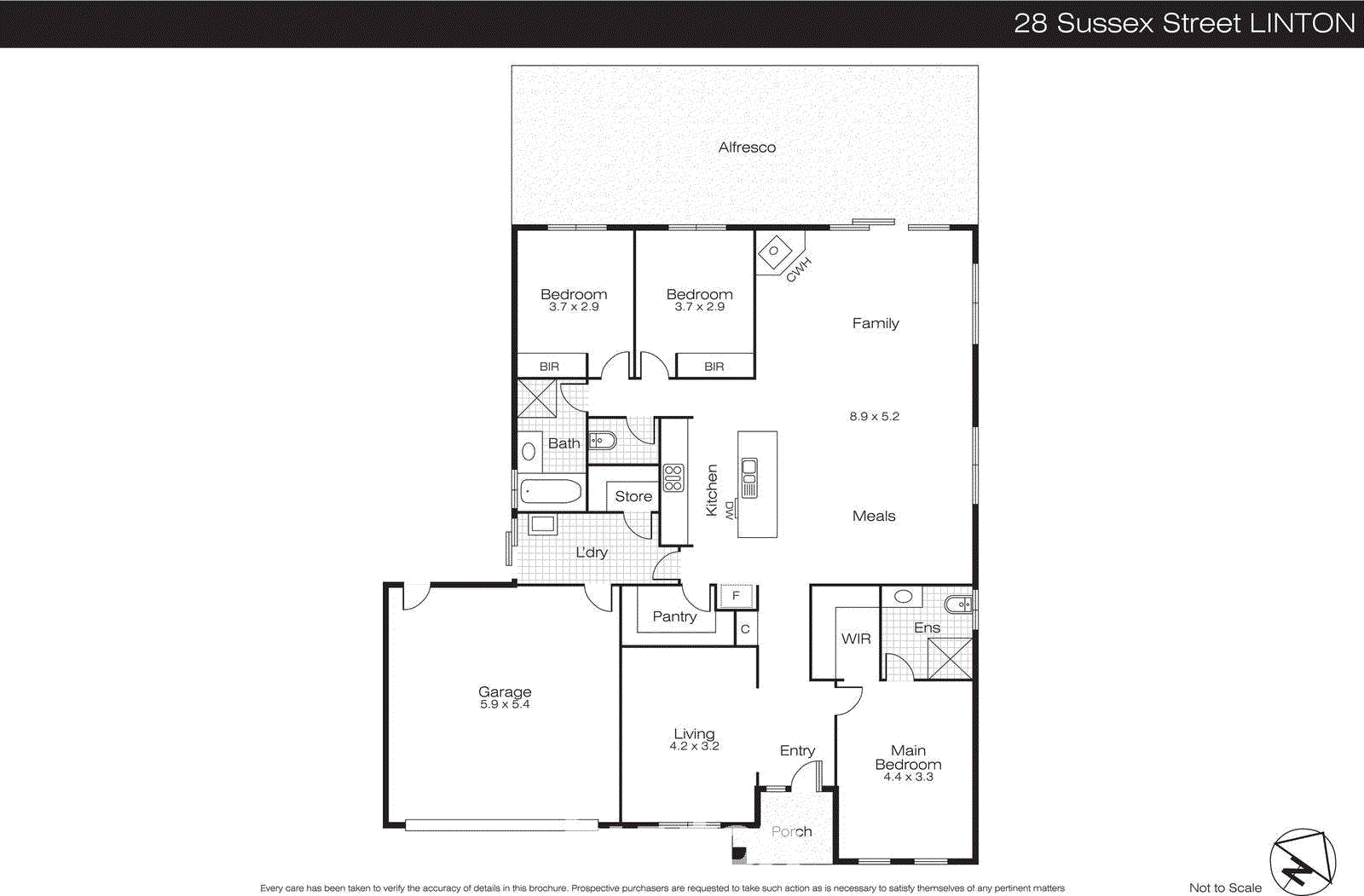 28 Sussex Street, Linton VIC 3360 - Floorplan