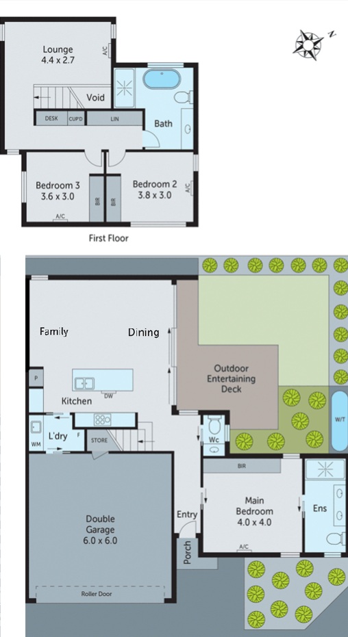 2/8 The Avenue, Belmont VIC 3216 - Floorplan