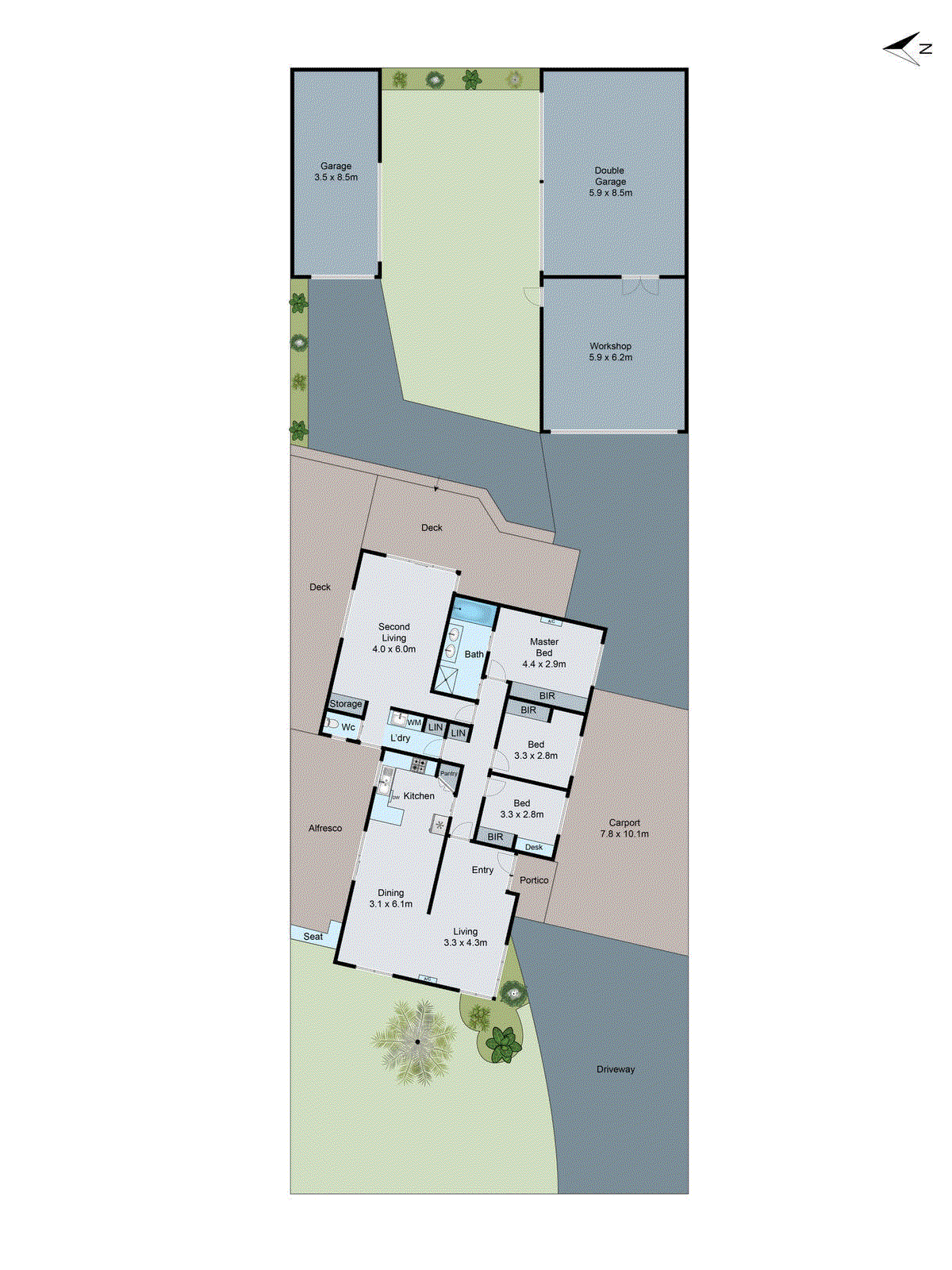 28 Thompson Street, Whittington VIC 3219 - Floorplan