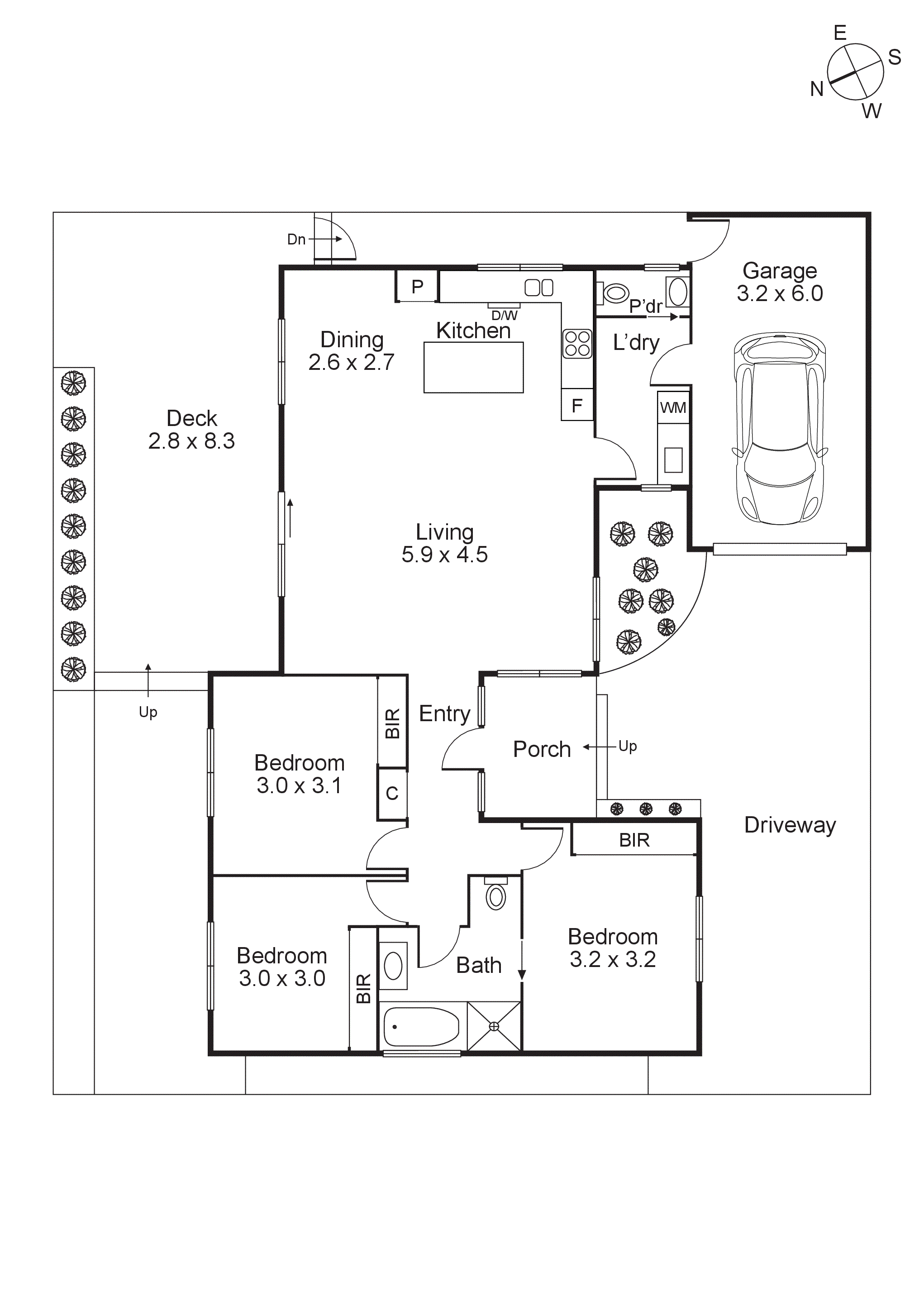 2/8 Wilma Street, Bentleigh VIC 3204 - Floorplan