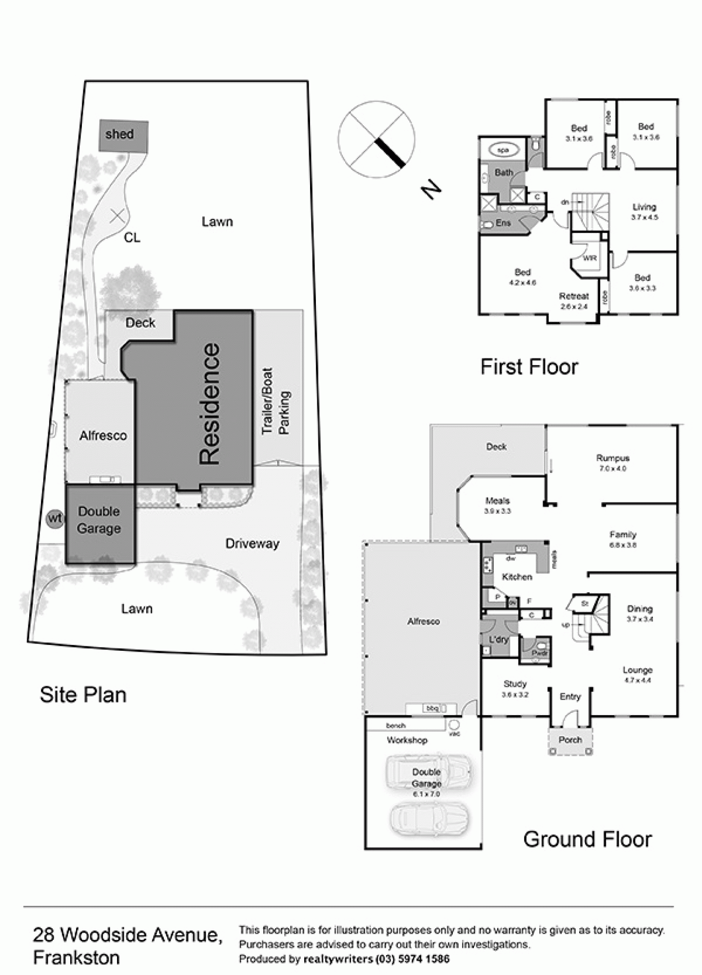 28 Woodside Avenue, FRANKSTON SOUTH VIC 3199 - Floorplan